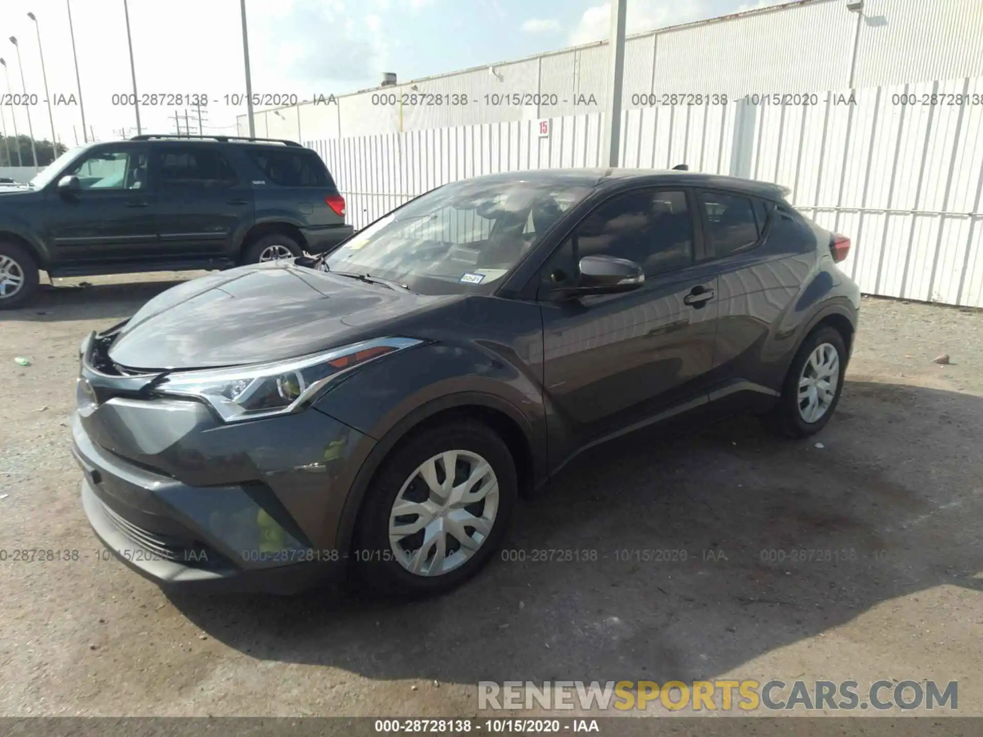 2 Photograph of a damaged car NMTKHMBX7KR078650 TOYOTA C-HR 2019