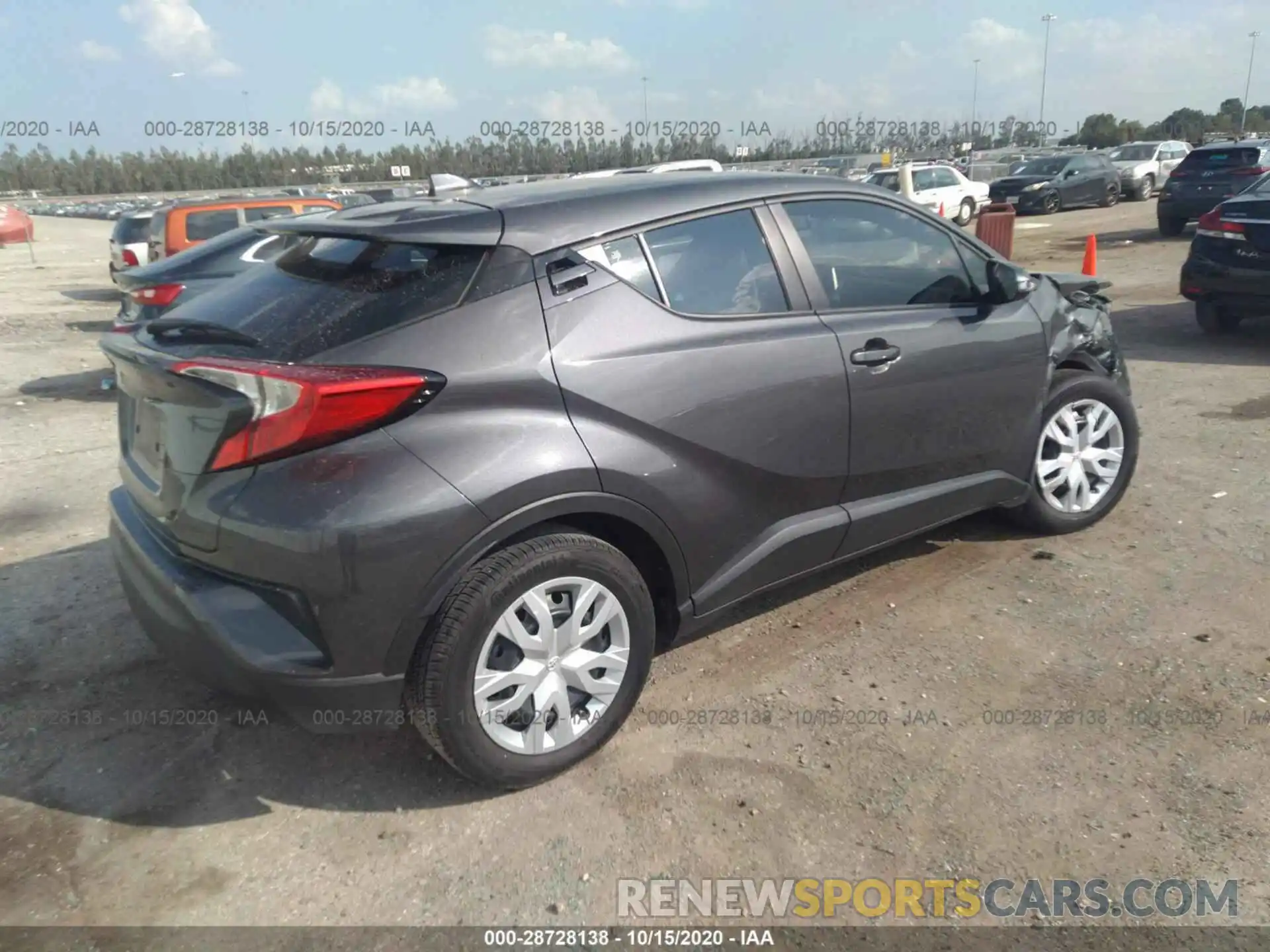 4 Photograph of a damaged car NMTKHMBX7KR078650 TOYOTA C-HR 2019