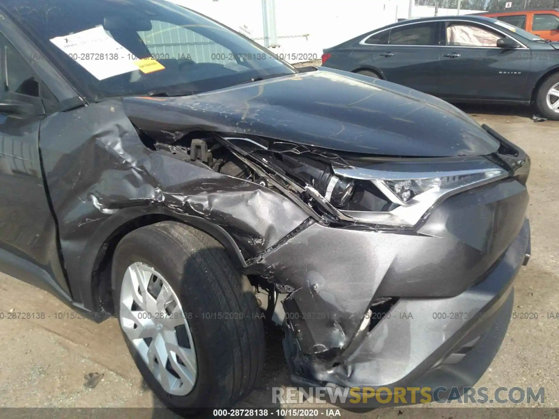 6 Photograph of a damaged car NMTKHMBX7KR078650 TOYOTA C-HR 2019