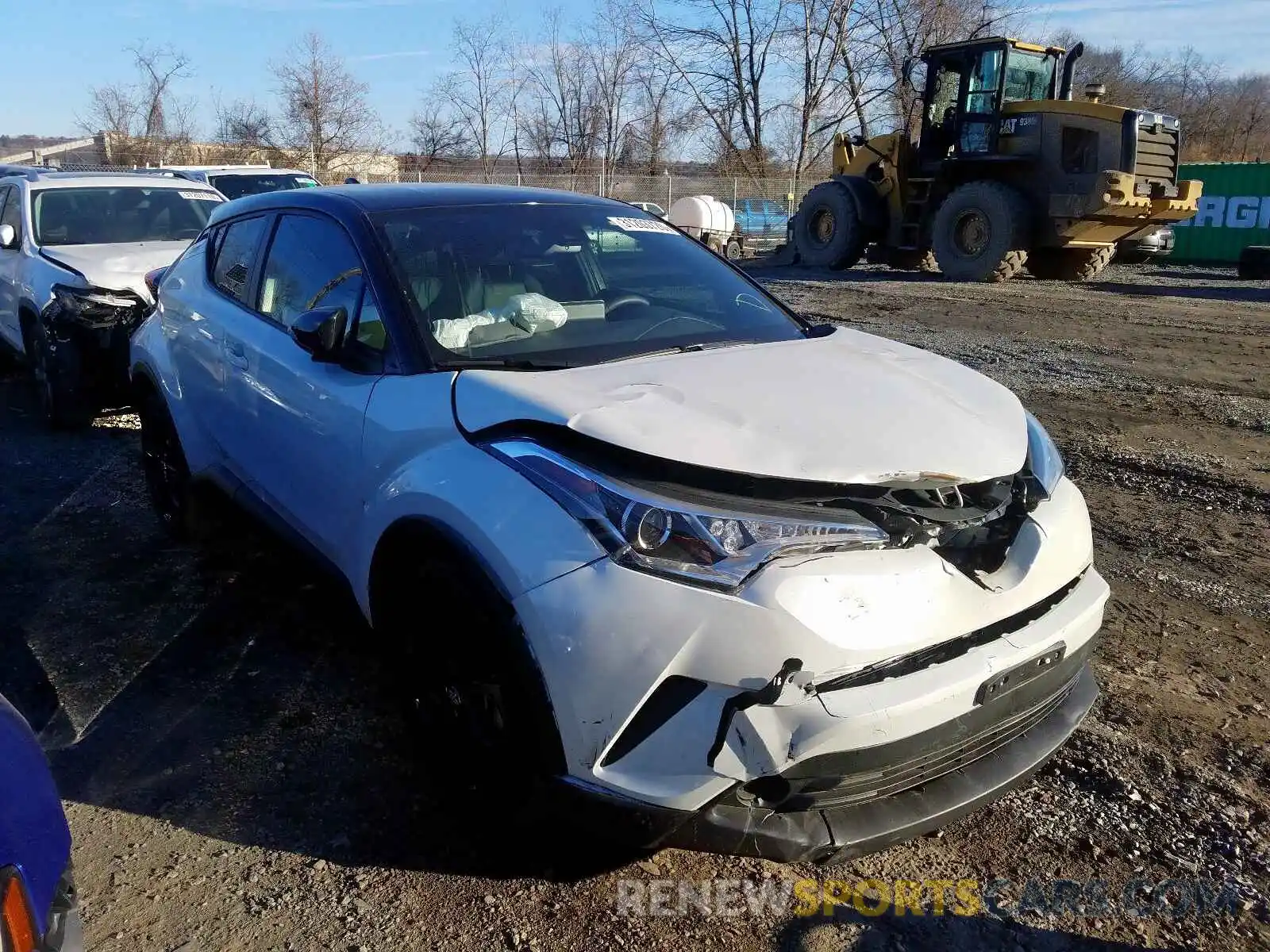 1 Photograph of a damaged car NMTKHMBX7KR078793 TOYOTA C-HR 2019