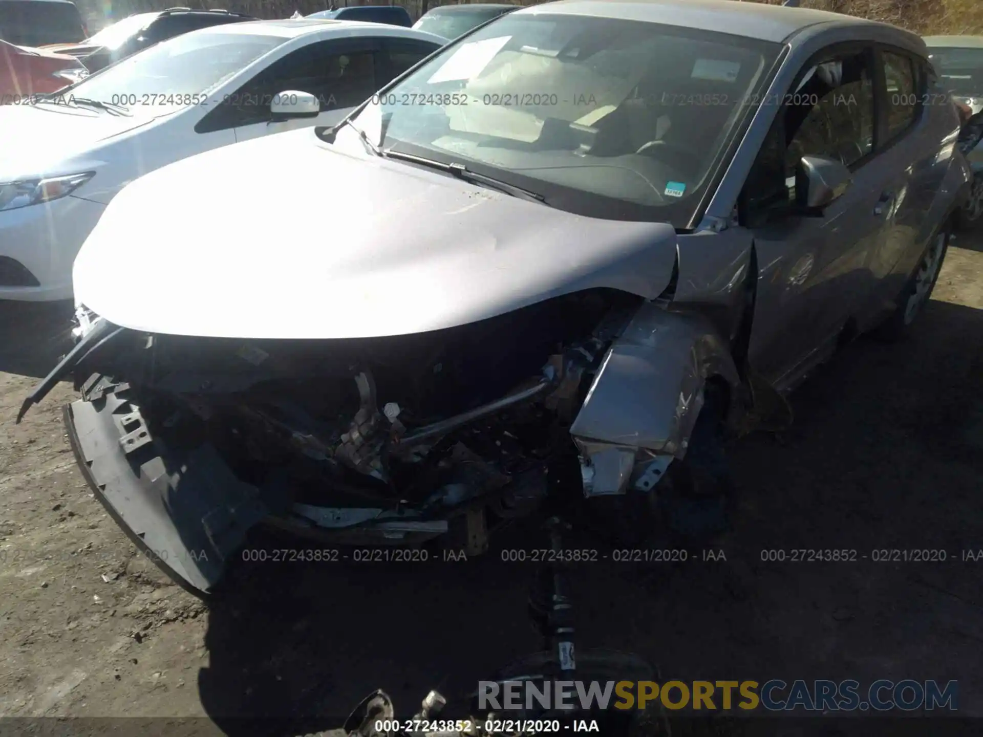 6 Photograph of a damaged car NMTKHMBX7KR080088 TOYOTA C-HR 2019