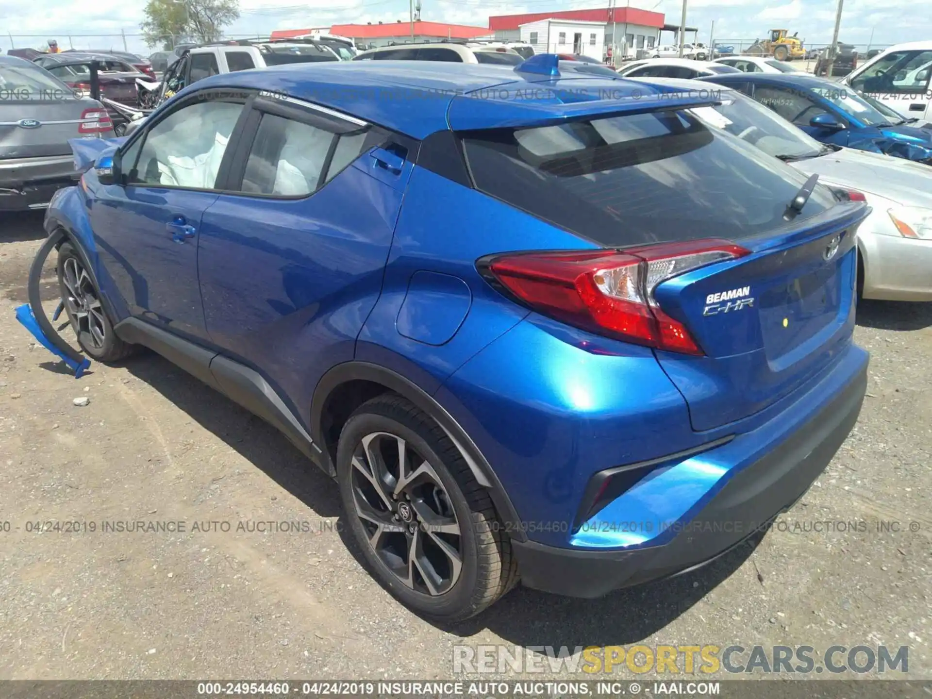 3 Photograph of a damaged car NMTKHMBX7KR081175 TOYOTA C-HR 2019