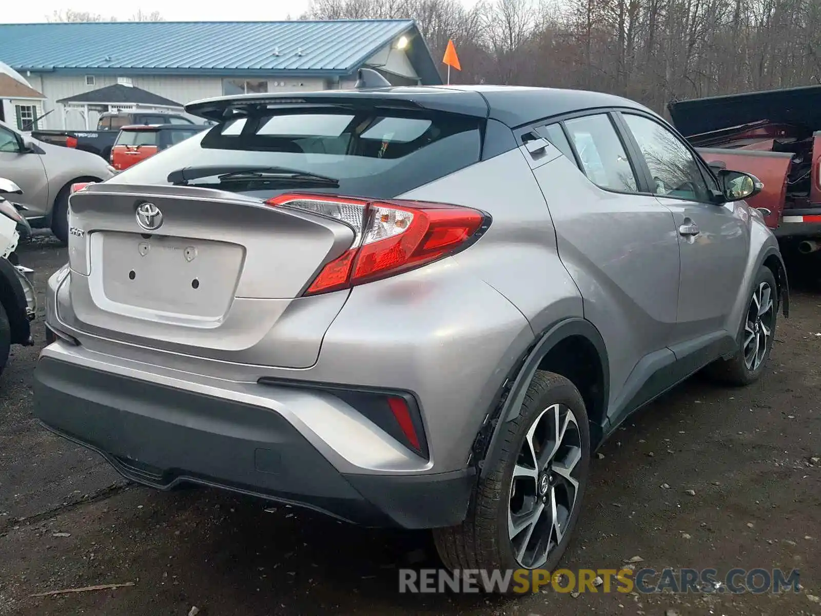 4 Photograph of a damaged car NMTKHMBX7KR081242 TOYOTA C-HR 2019