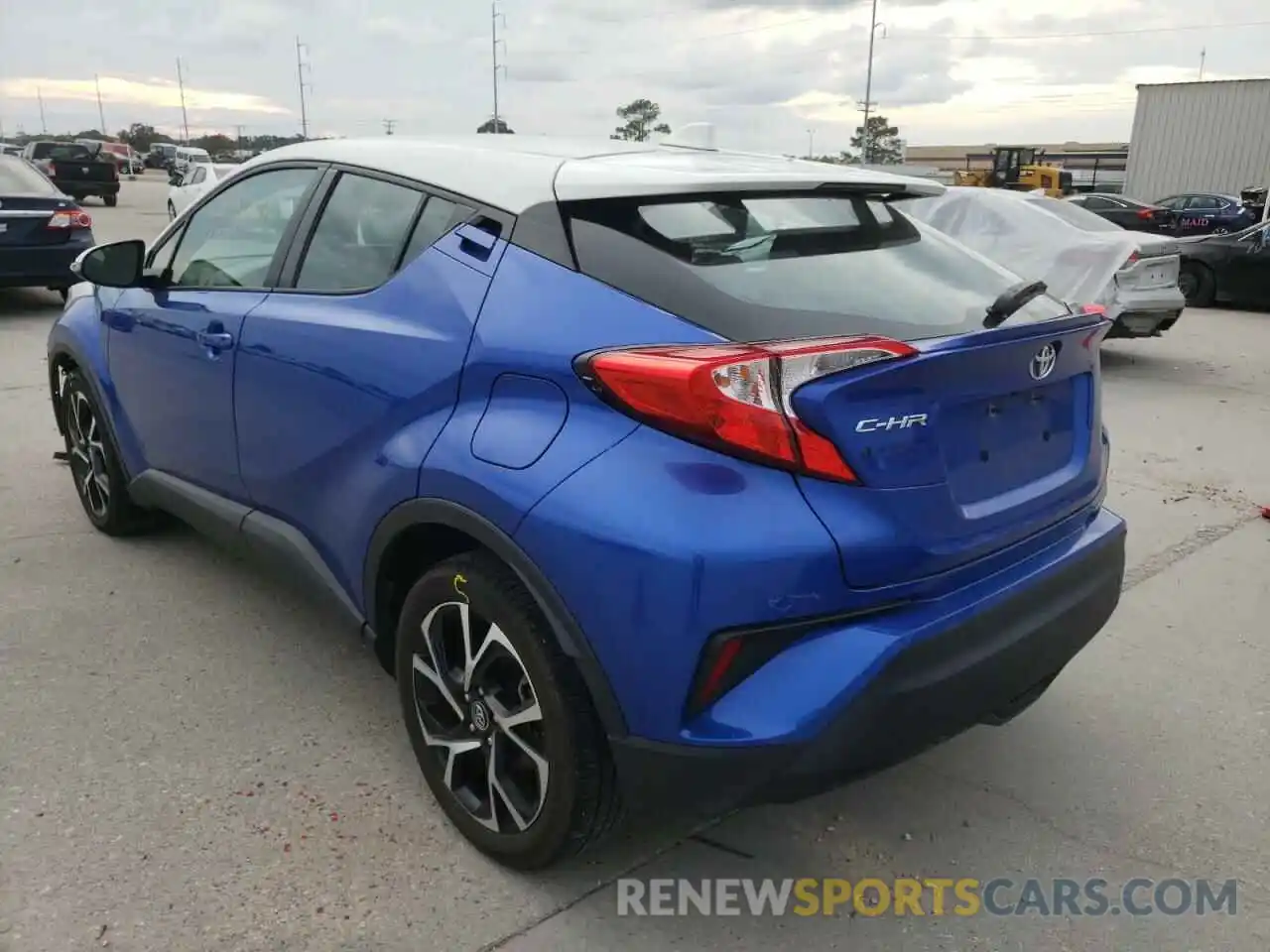 3 Photograph of a damaged car NMTKHMBX7KR082312 TOYOTA C-HR 2019