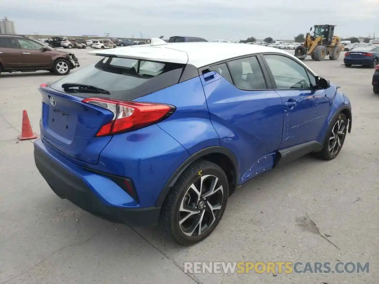 4 Photograph of a damaged car NMTKHMBX7KR082312 TOYOTA C-HR 2019