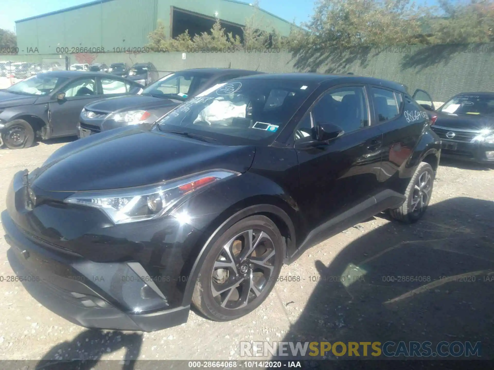 2 Photograph of a damaged car NMTKHMBX7KR082908 TOYOTA C-HR 2019