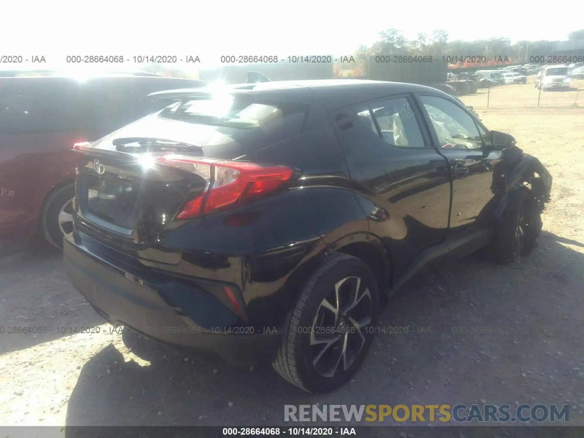 4 Photograph of a damaged car NMTKHMBX7KR082908 TOYOTA C-HR 2019