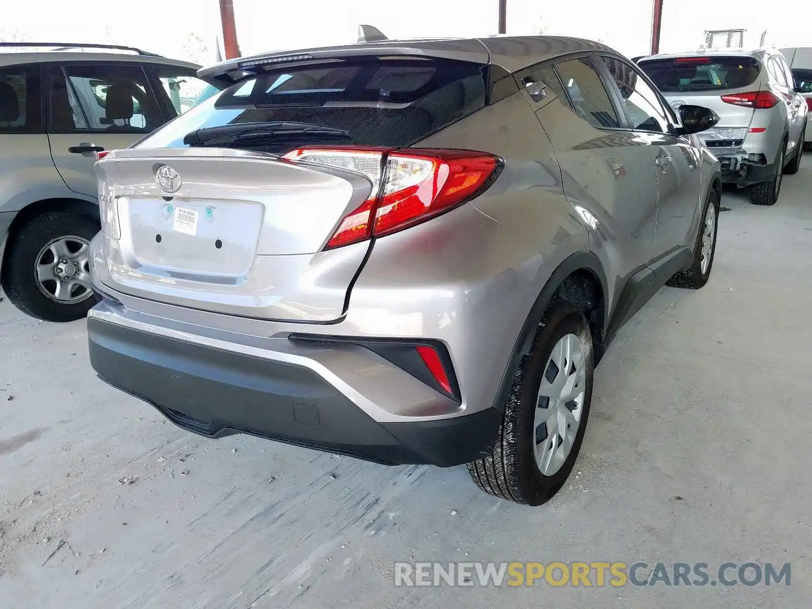 4 Photograph of a damaged car NMTKHMBX7KR083119 TOYOTA C-HR 2019