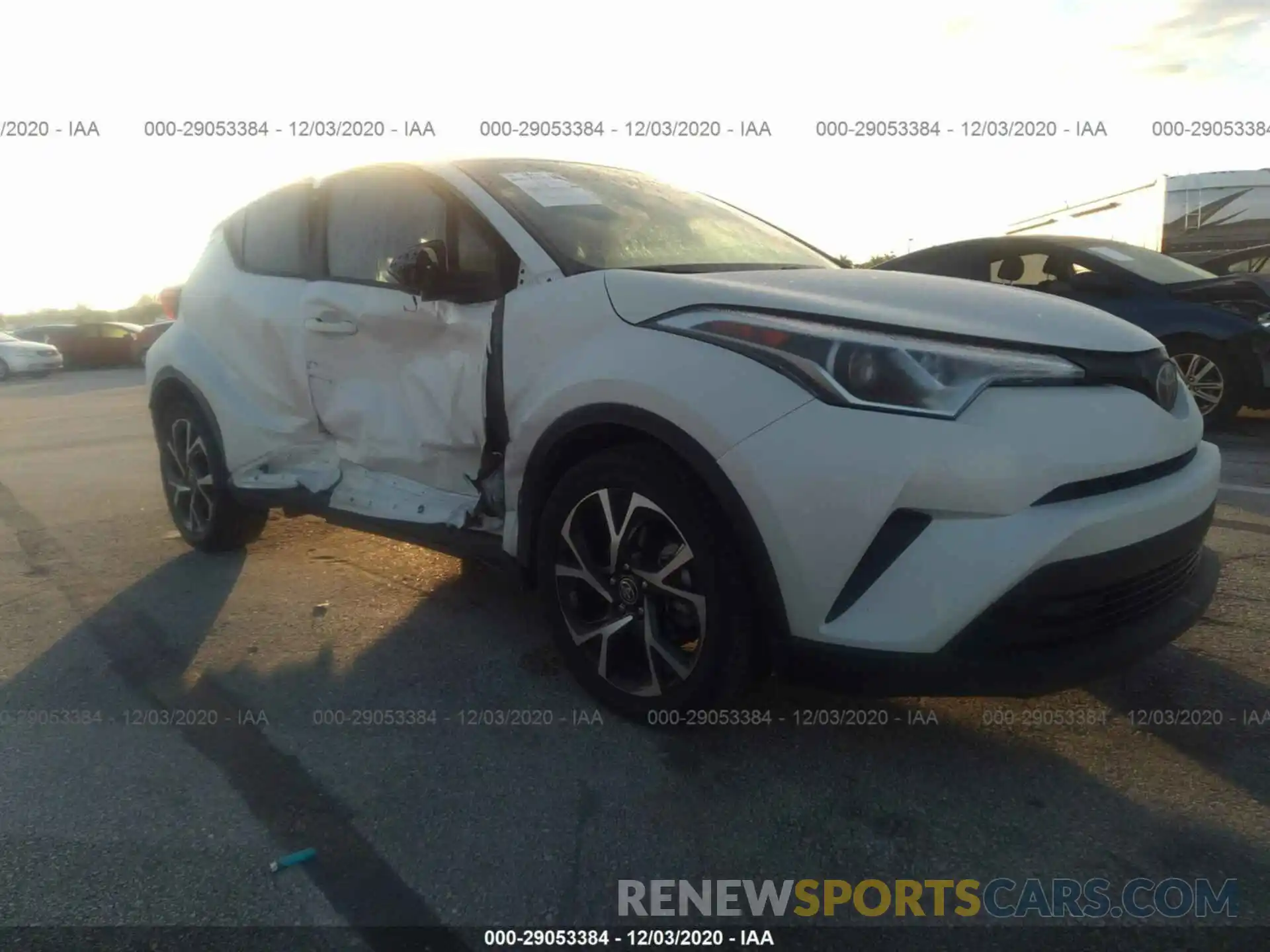 1 Photograph of a damaged car NMTKHMBX7KR083850 TOYOTA C-HR 2019