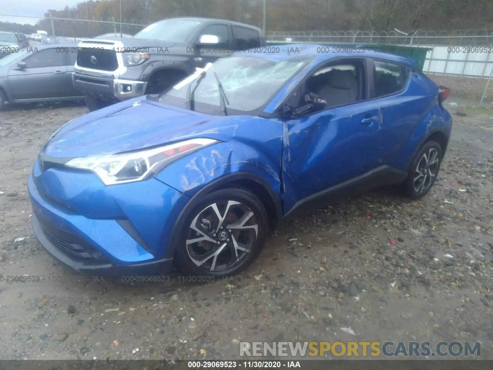 2 Фотография поврежденного автомобиля NMTKHMBX7KR086036 TOYOTA C-HR 2019