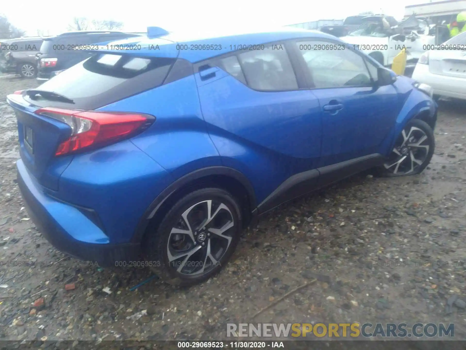 4 Фотография поврежденного автомобиля NMTKHMBX7KR086036 TOYOTA C-HR 2019