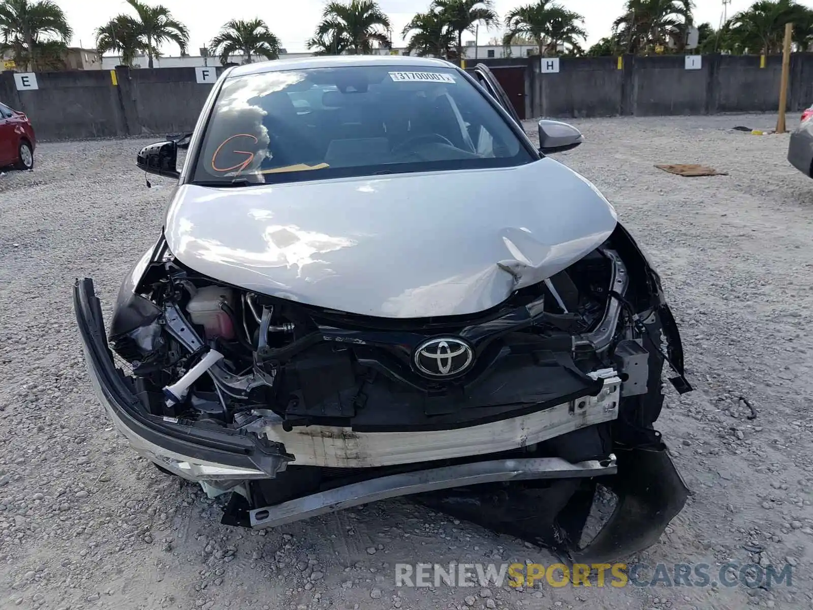 9 Photograph of a damaged car NMTKHMBX7KR086411 TOYOTA C-HR 2019