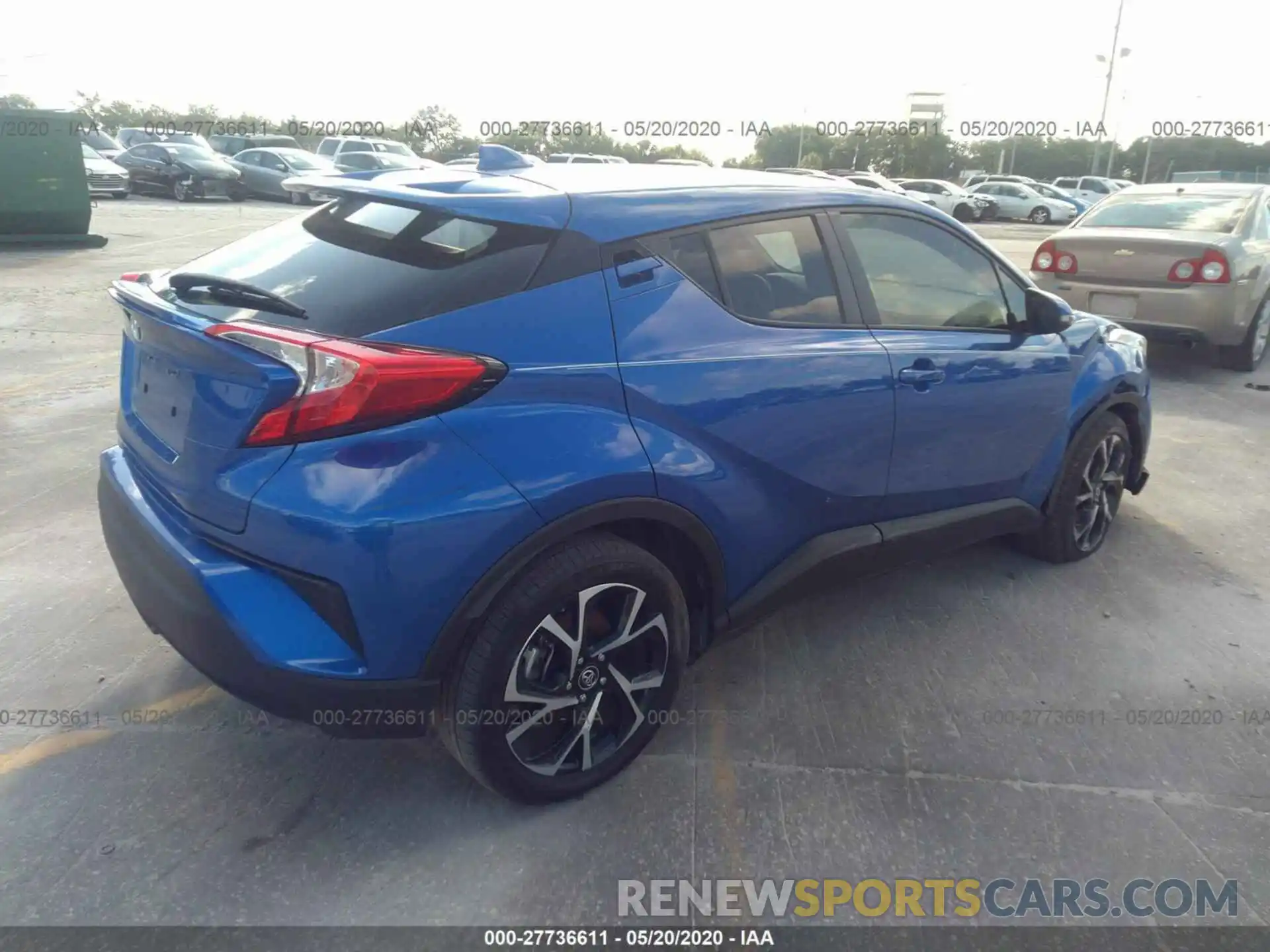 4 Photograph of a damaged car NMTKHMBX7KR086599 TOYOTA C-HR 2019