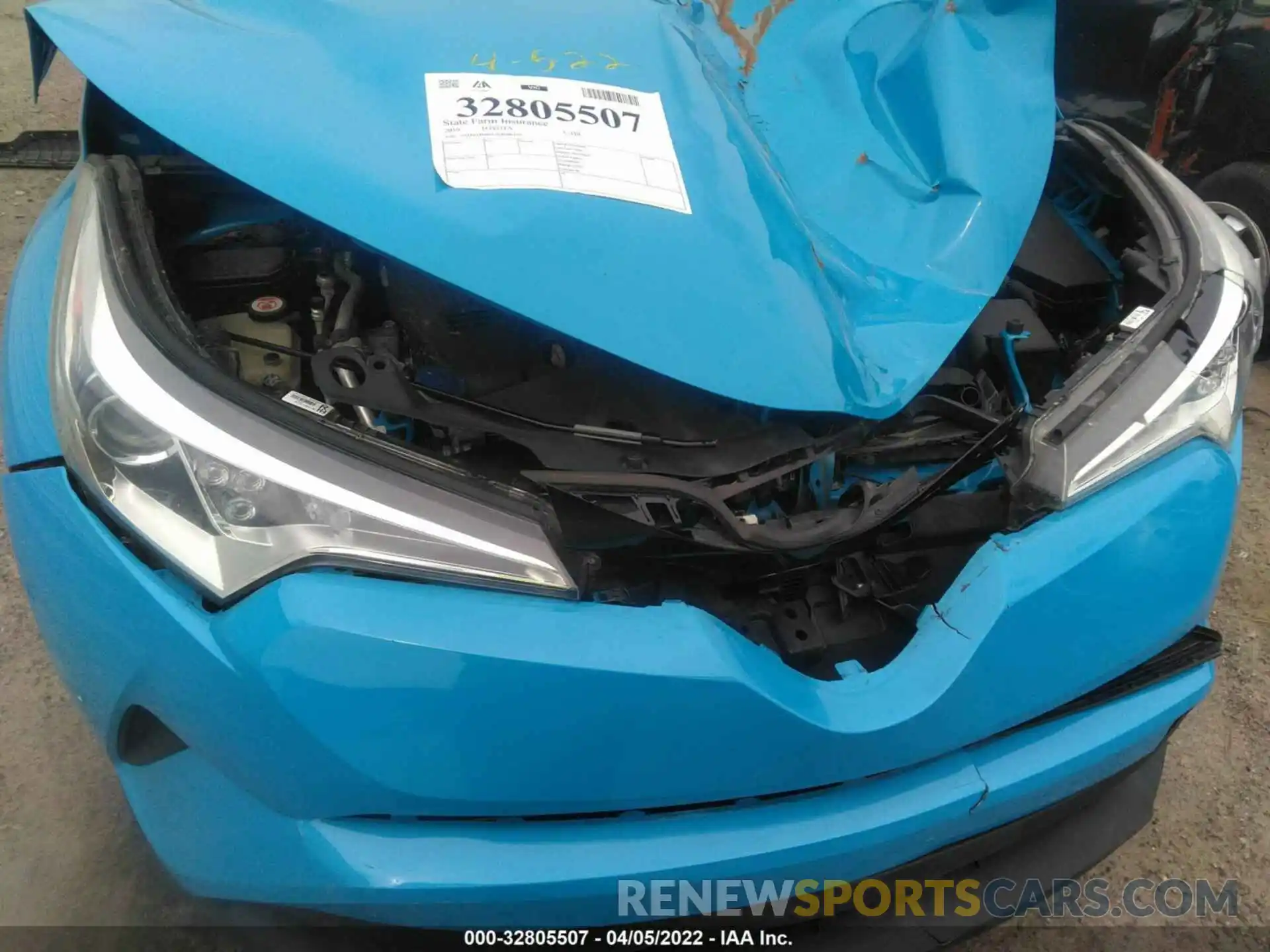 6 Photograph of a damaged car NMTKHMBX7KR086716 TOYOTA C-HR 2019