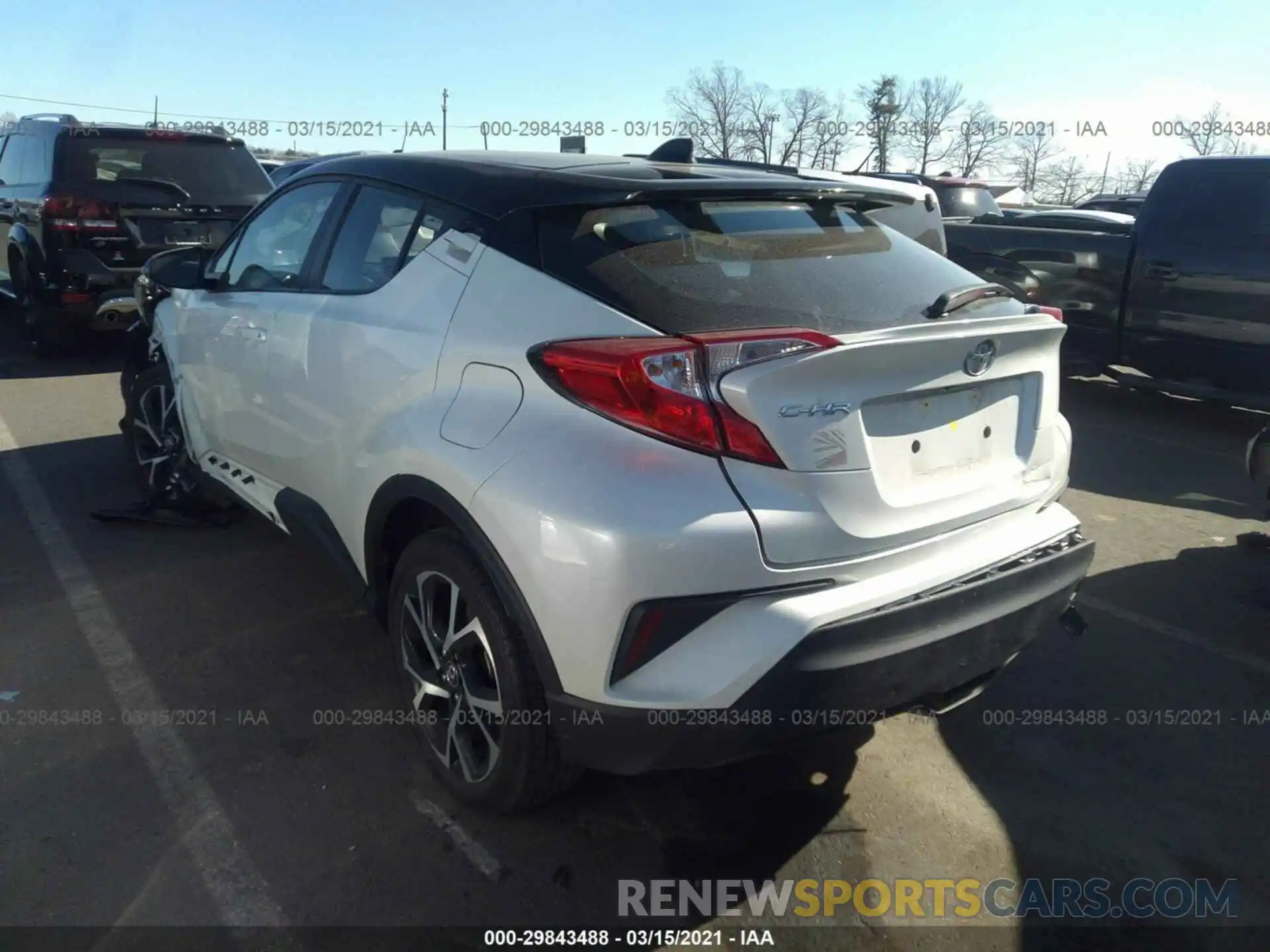 3 Photograph of a damaged car NMTKHMBX7KR086814 TOYOTA C-HR 2019