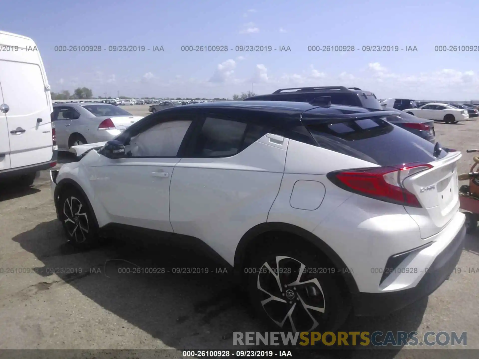 3 Photograph of a damaged car NMTKHMBX7KR086845 TOYOTA C-HR 2019