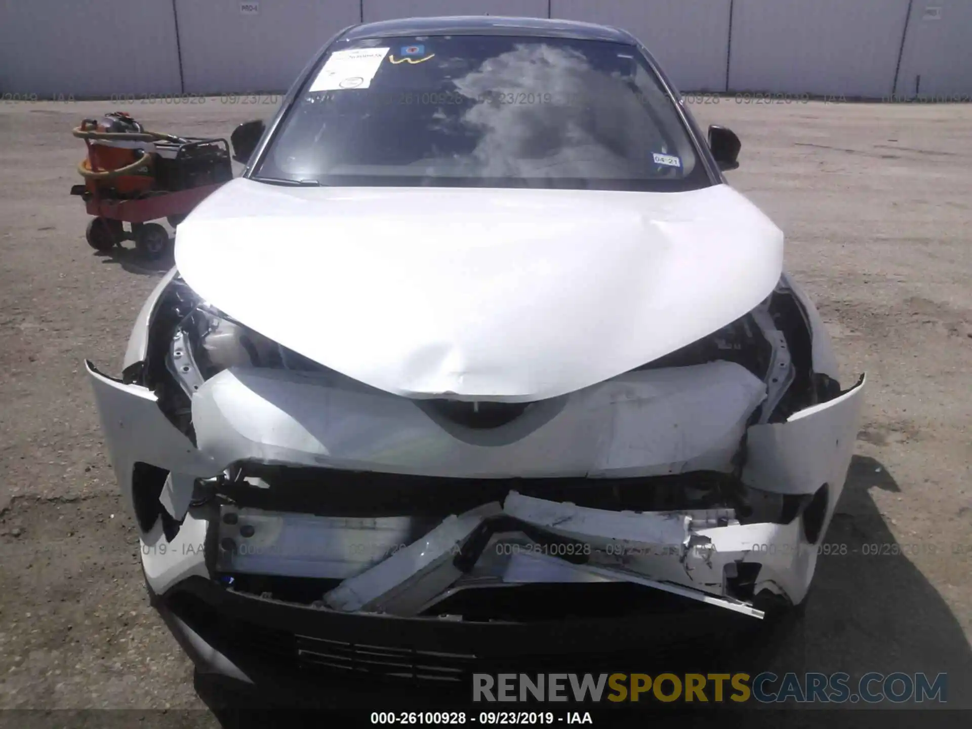 6 Photograph of a damaged car NMTKHMBX7KR086845 TOYOTA C-HR 2019