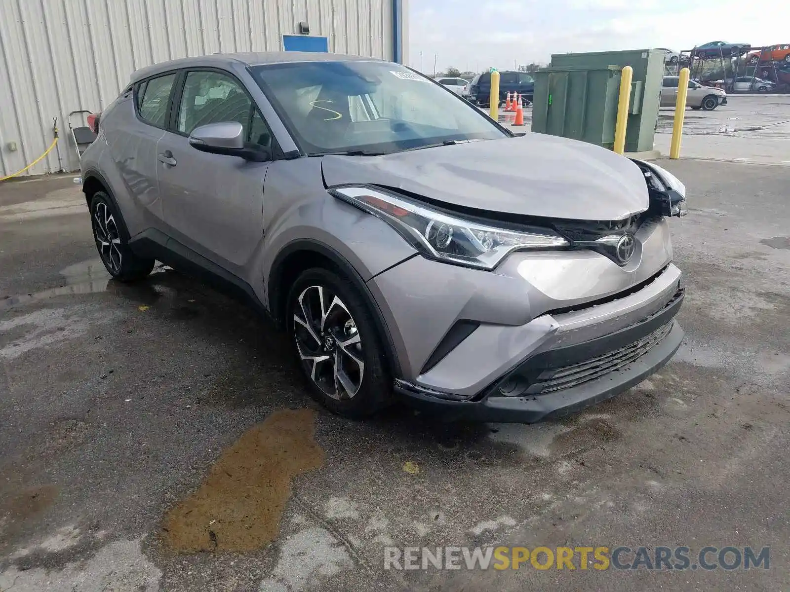 1 Photograph of a damaged car NMTKHMBX7KR087848 TOYOTA C-HR 2019