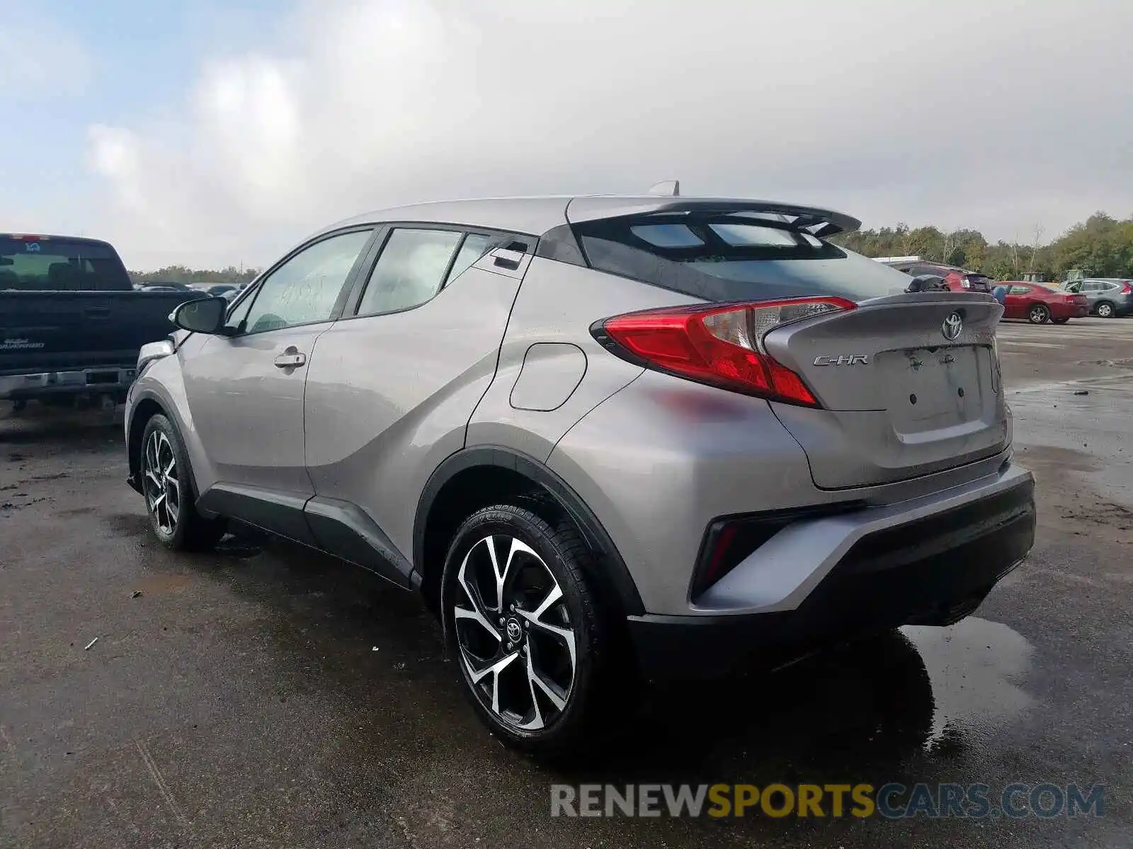 3 Photograph of a damaged car NMTKHMBX7KR087848 TOYOTA C-HR 2019