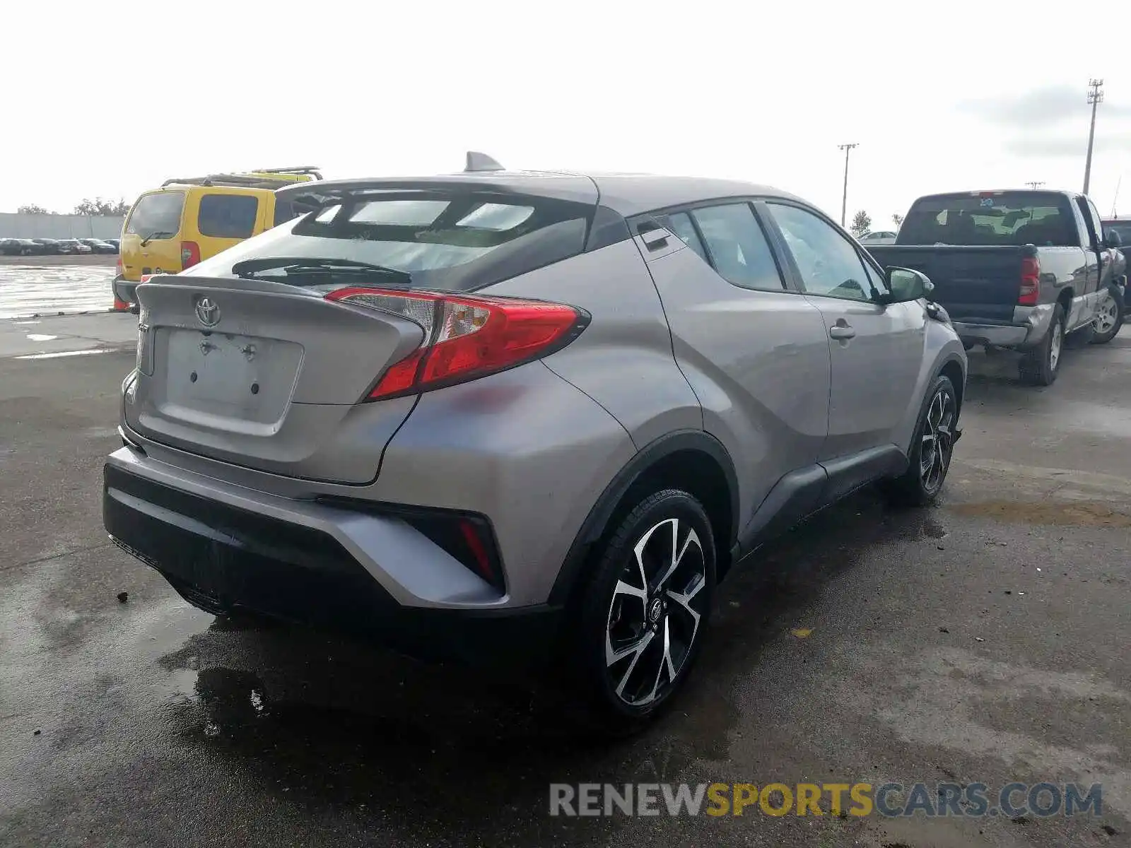 4 Photograph of a damaged car NMTKHMBX7KR087848 TOYOTA C-HR 2019