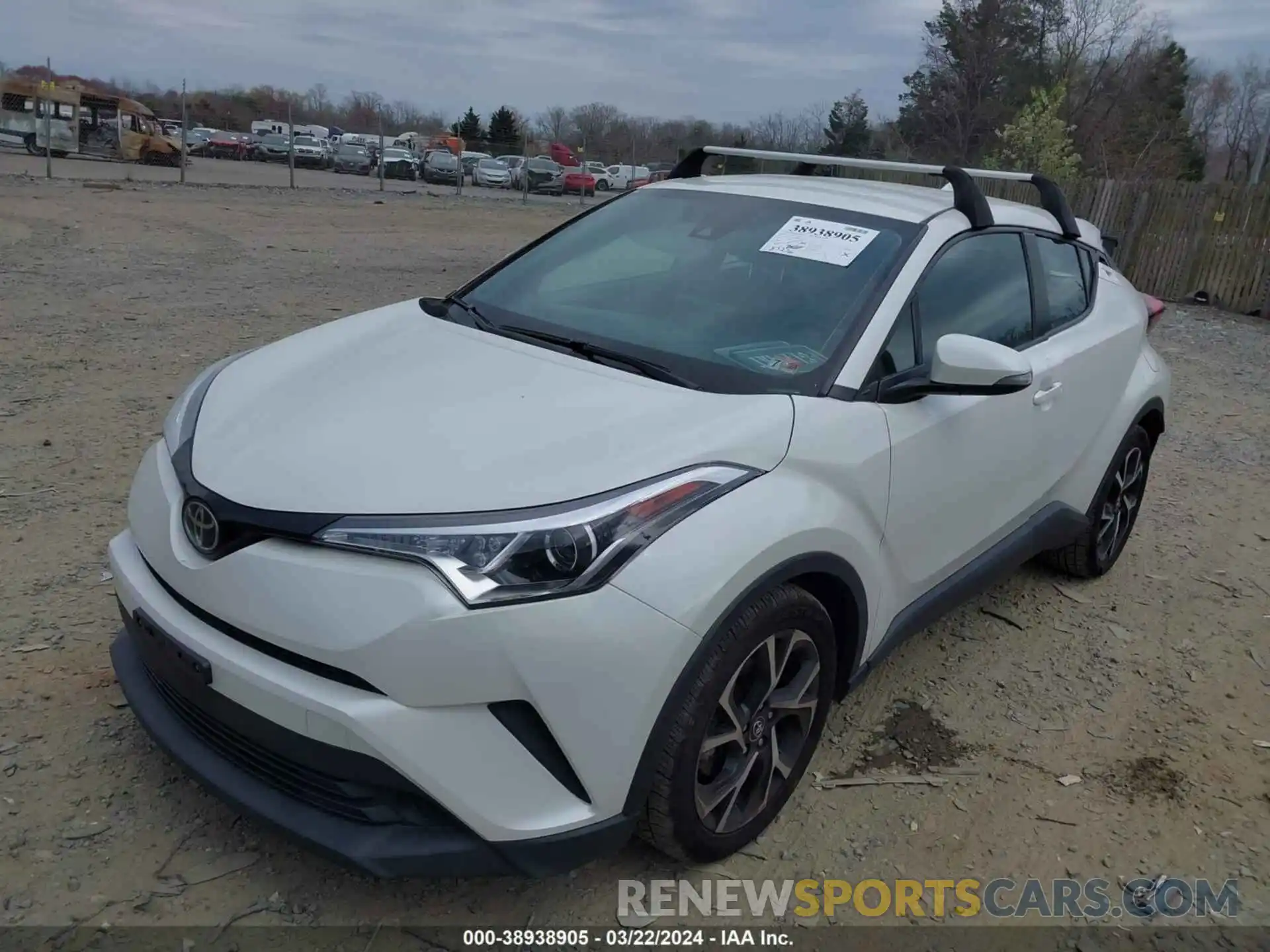 2 Photograph of a damaged car NMTKHMBX7KR087915 TOYOTA C-HR 2019