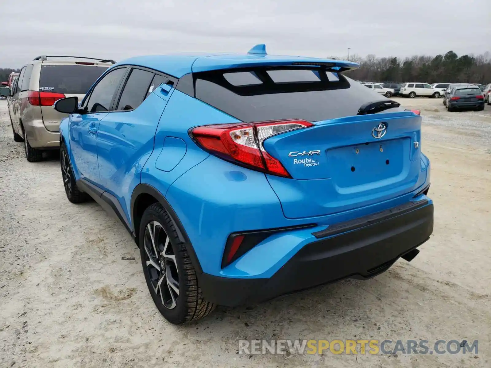 3 Фотография поврежденного автомобиля NMTKHMBX7KR088417 TOYOTA C-HR 2019