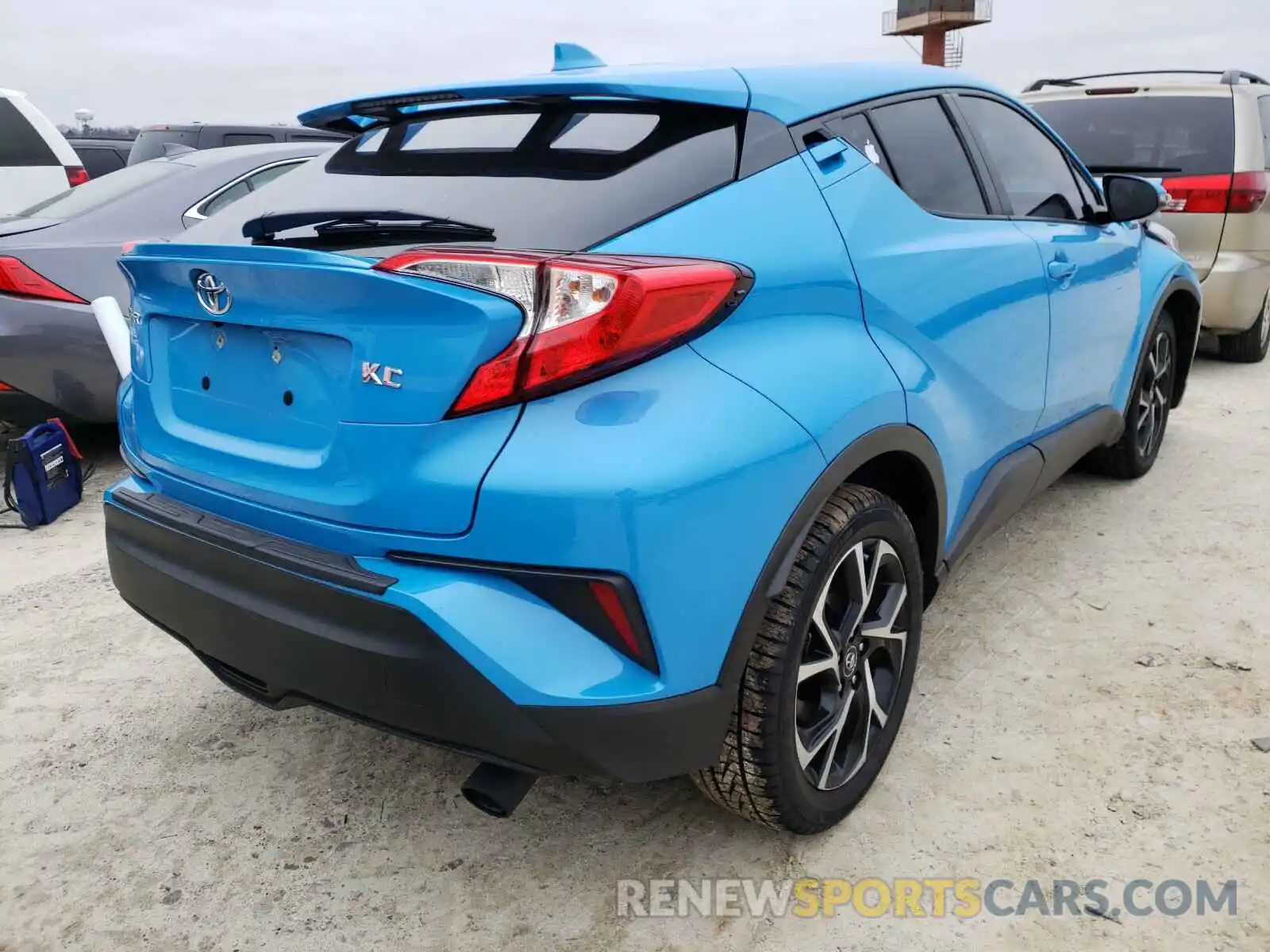 4 Photograph of a damaged car NMTKHMBX7KR088417 TOYOTA C-HR 2019