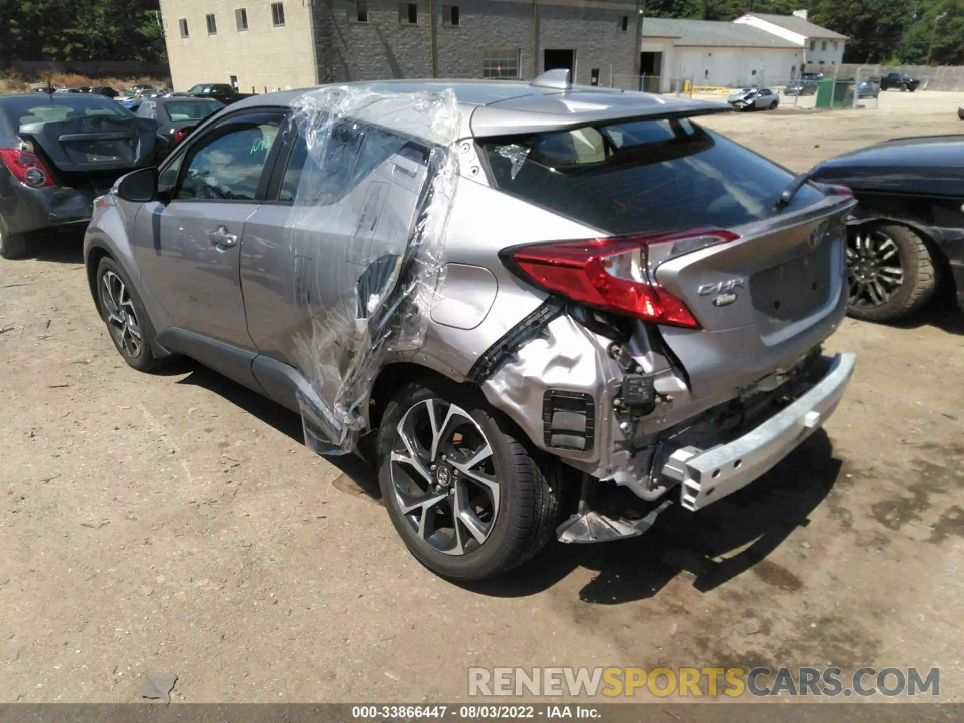 3 Photograph of a damaged car NMTKHMBX7KR089101 TOYOTA C-HR 2019