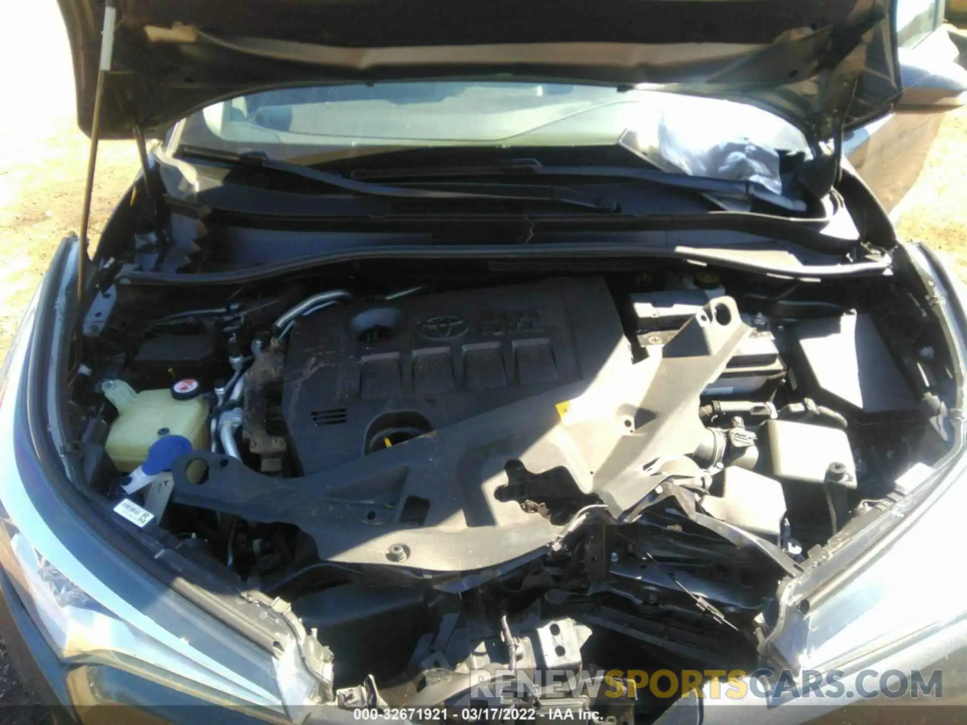 10 Photograph of a damaged car NMTKHMBX7KR090040 TOYOTA C-HR 2019