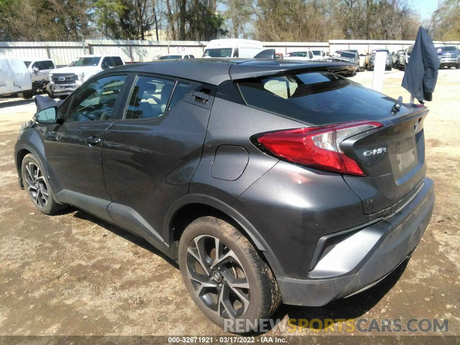 3 Photograph of a damaged car NMTKHMBX7KR090040 TOYOTA C-HR 2019