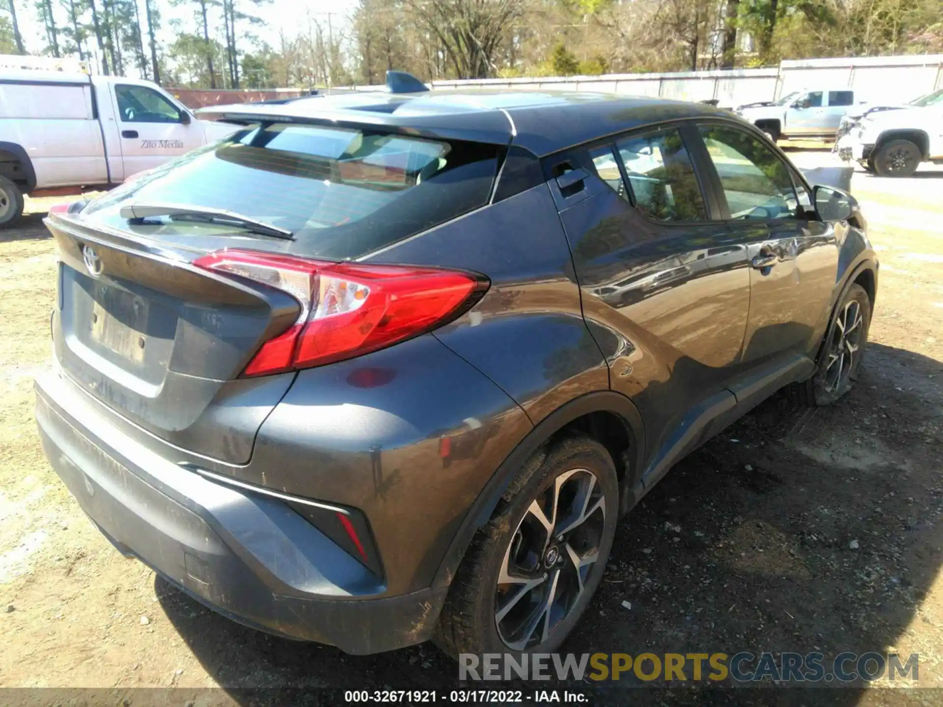 4 Photograph of a damaged car NMTKHMBX7KR090040 TOYOTA C-HR 2019