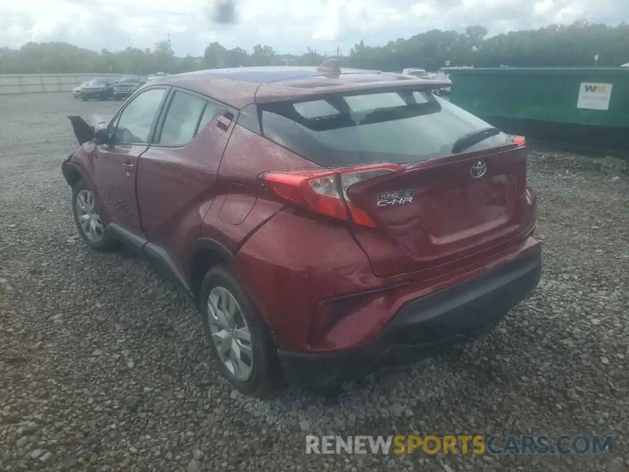 3 Photograph of a damaged car NMTKHMBX7KR090376 TOYOTA C-HR 2019