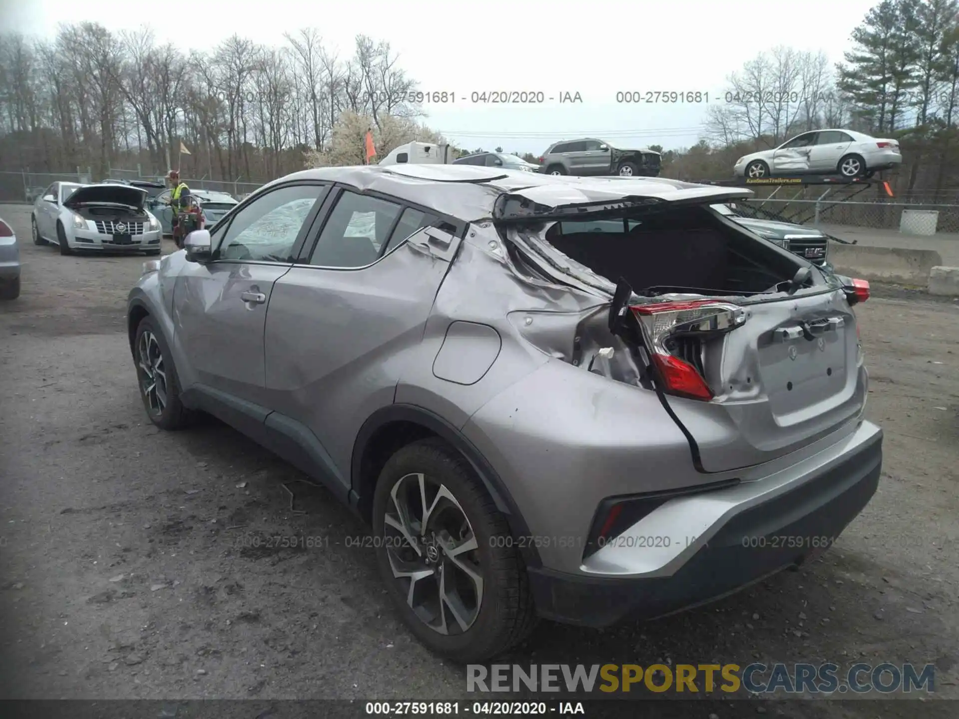 3 Photograph of a damaged car NMTKHMBX7KR090765 TOYOTA C-HR 2019