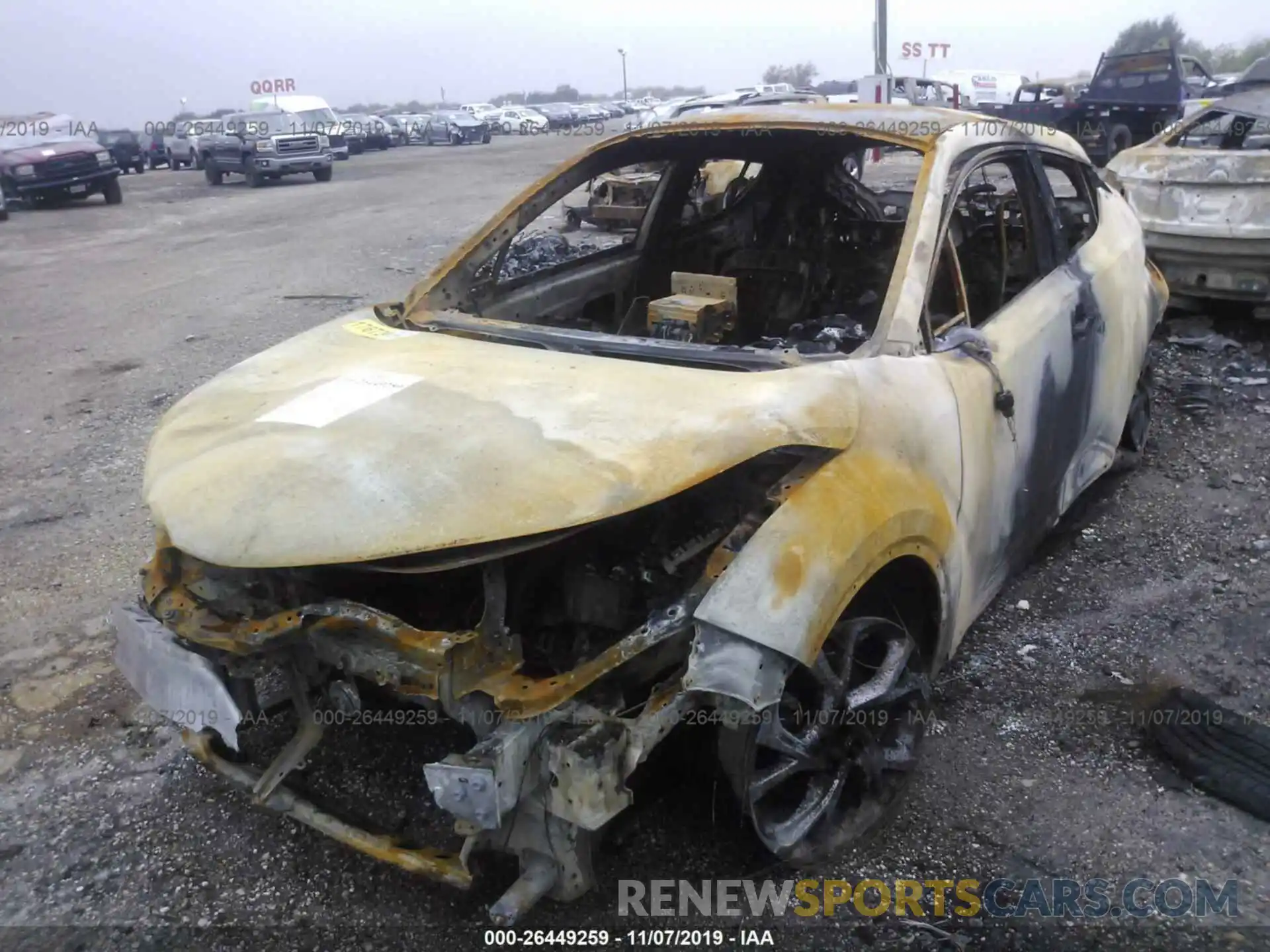 2 Photograph of a damaged car NMTKHMBX7KR091656 TOYOTA C-HR 2019