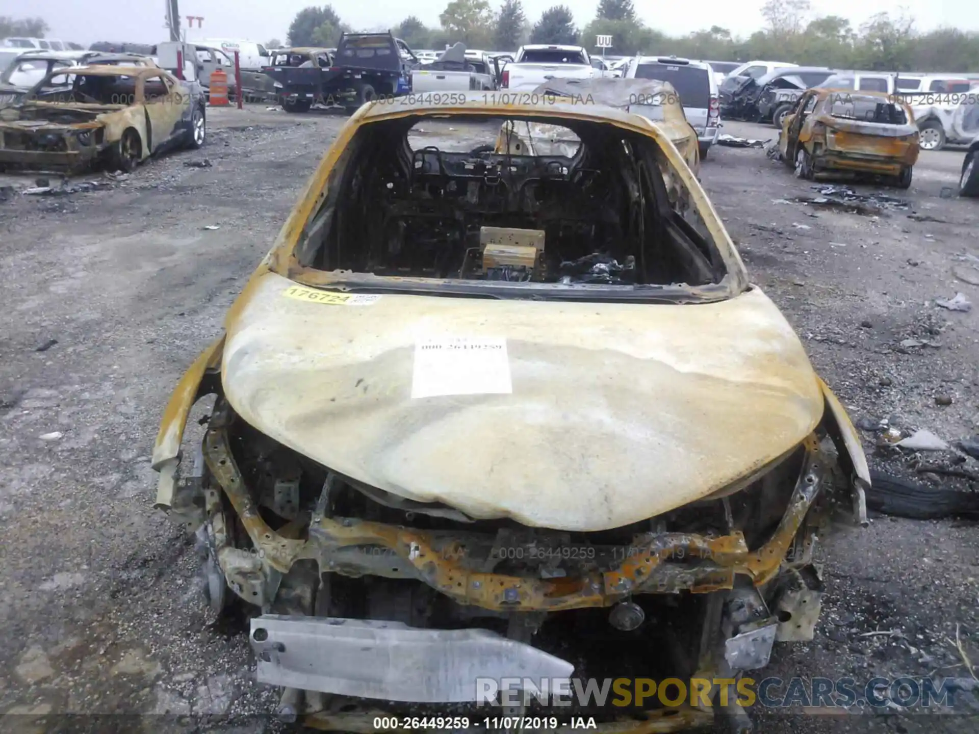 6 Photograph of a damaged car NMTKHMBX7KR091656 TOYOTA C-HR 2019