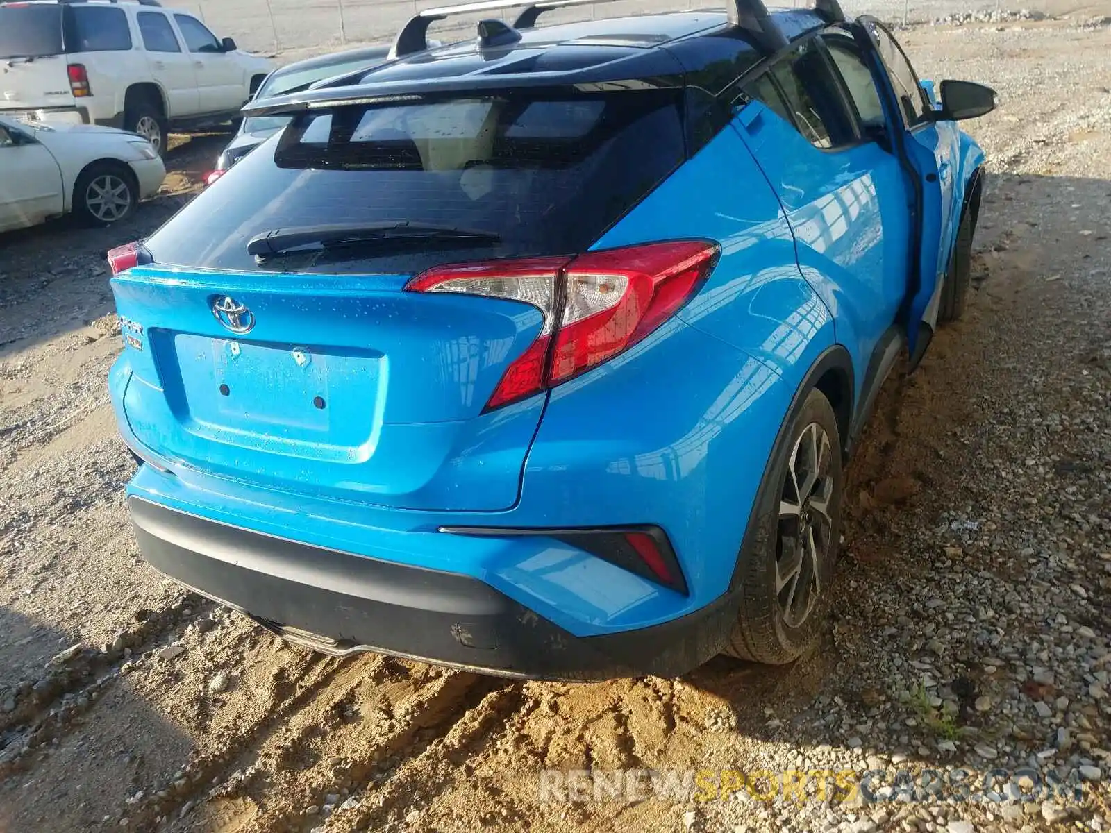 4 Photograph of a damaged car NMTKHMBX7KR091768 TOYOTA C-HR 2019