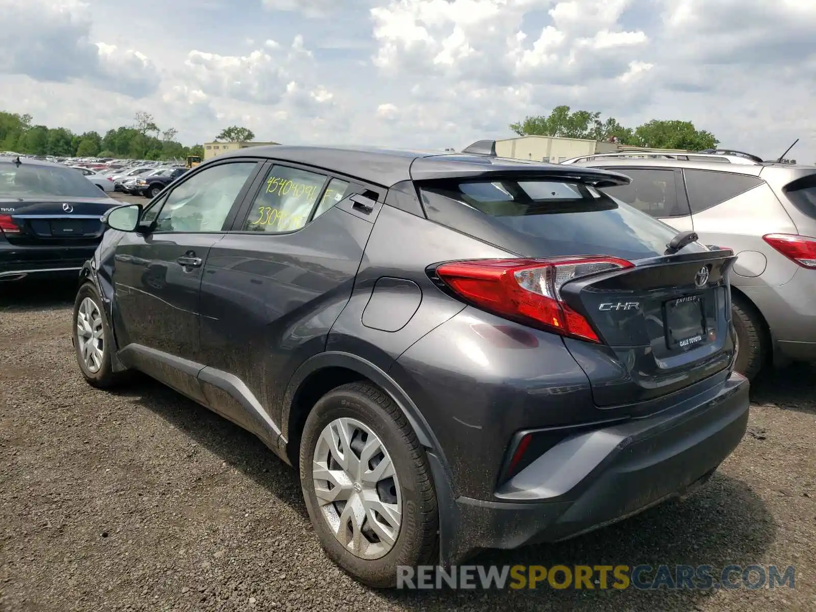 3 Photograph of a damaged car NMTKHMBX7KR093083 TOYOTA C-HR 2019