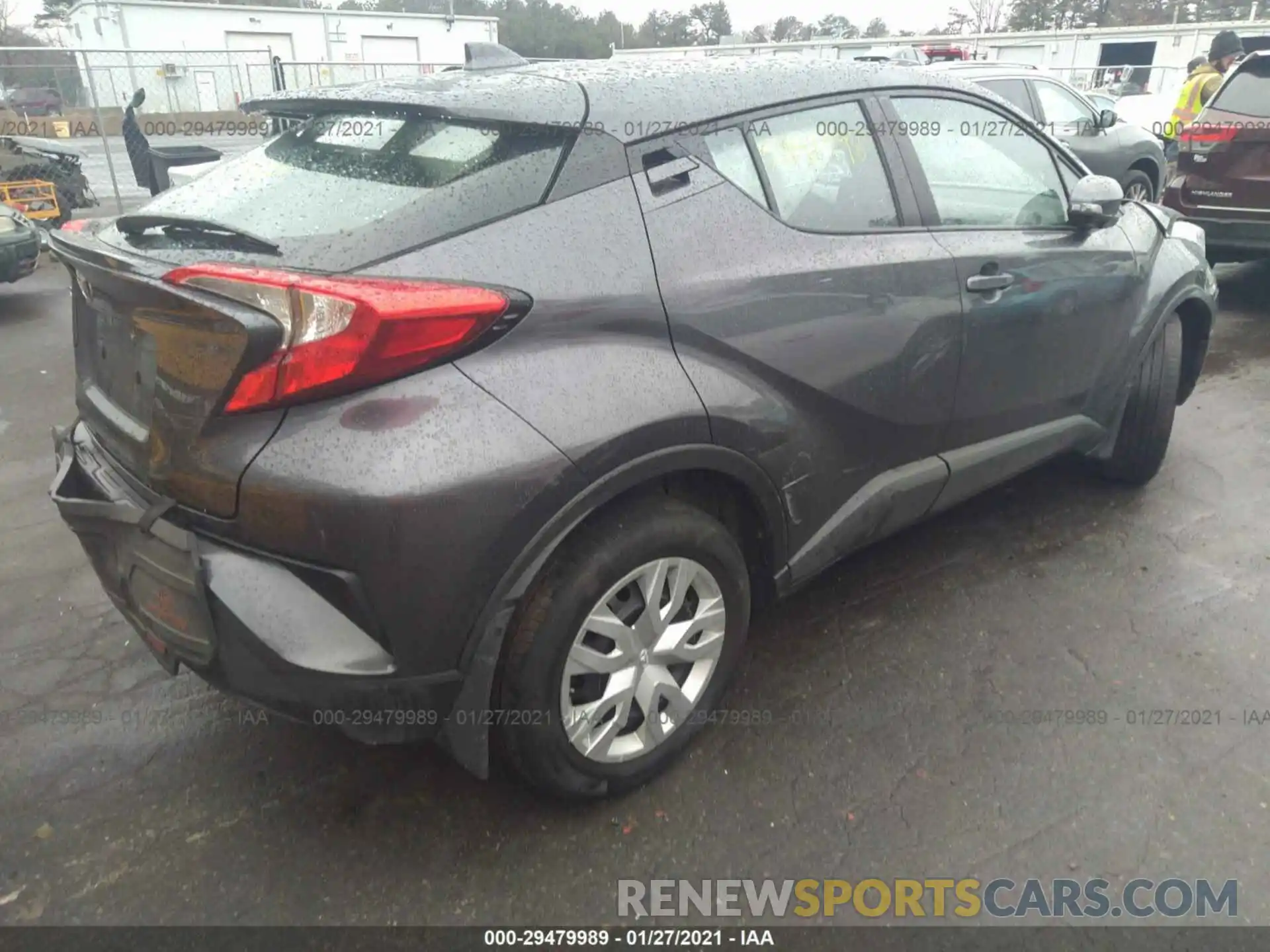 4 Photograph of a damaged car NMTKHMBX7KR093150 TOYOTA C-HR 2019