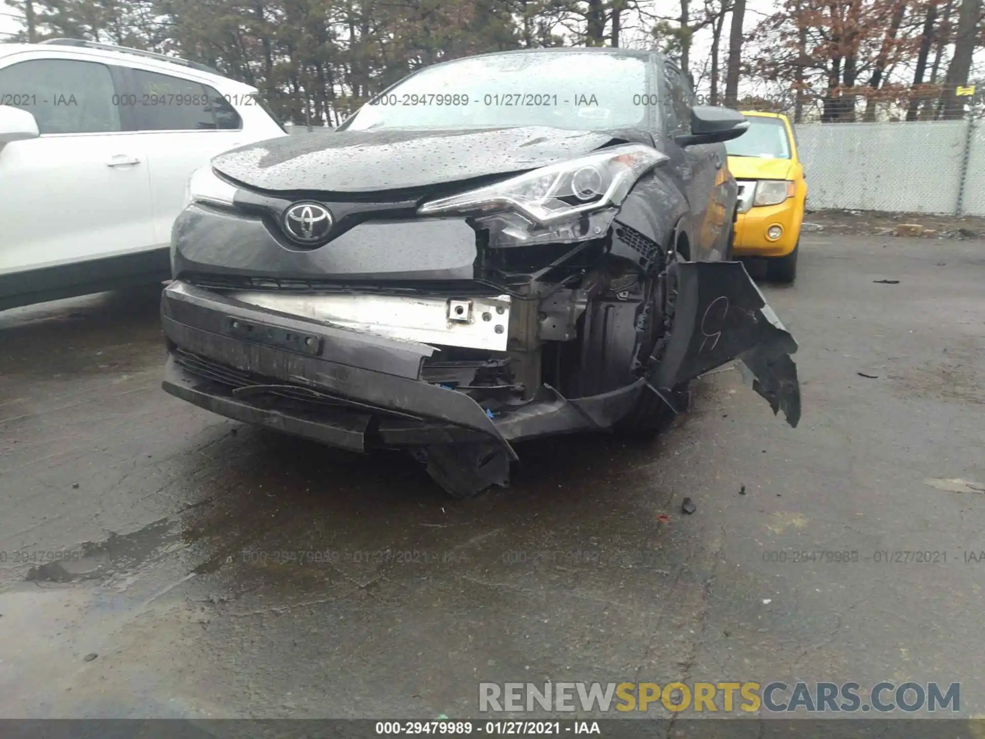 6 Photograph of a damaged car NMTKHMBX7KR093150 TOYOTA C-HR 2019