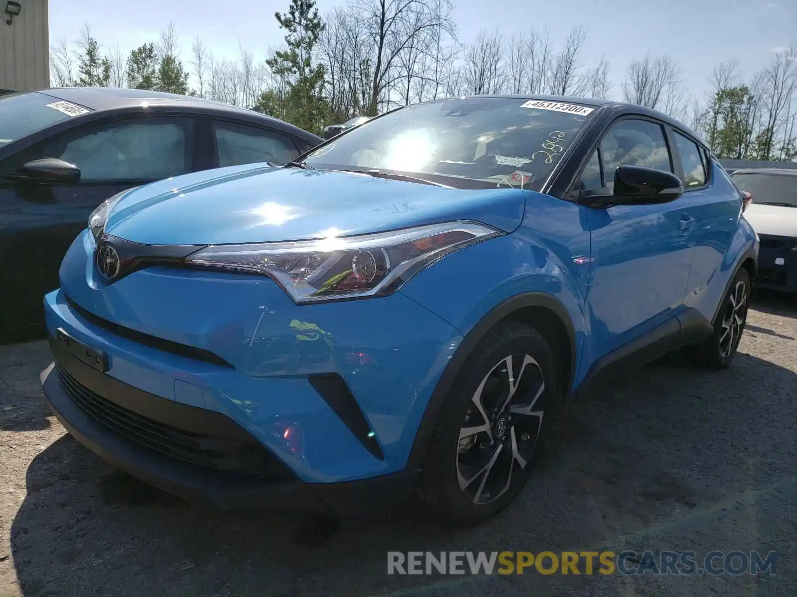 2 Фотография поврежденного автомобиля NMTKHMBX7KR094895 TOYOTA C-HR 2019