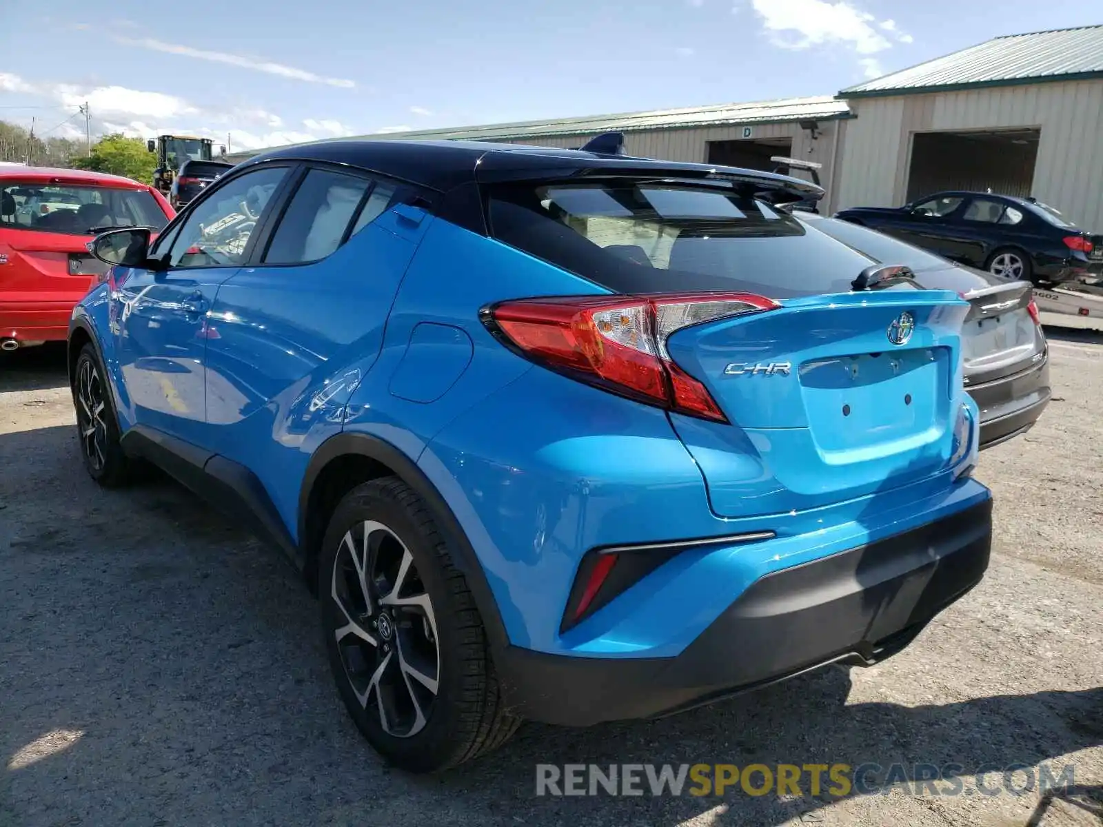 3 Photograph of a damaged car NMTKHMBX7KR094895 TOYOTA C-HR 2019