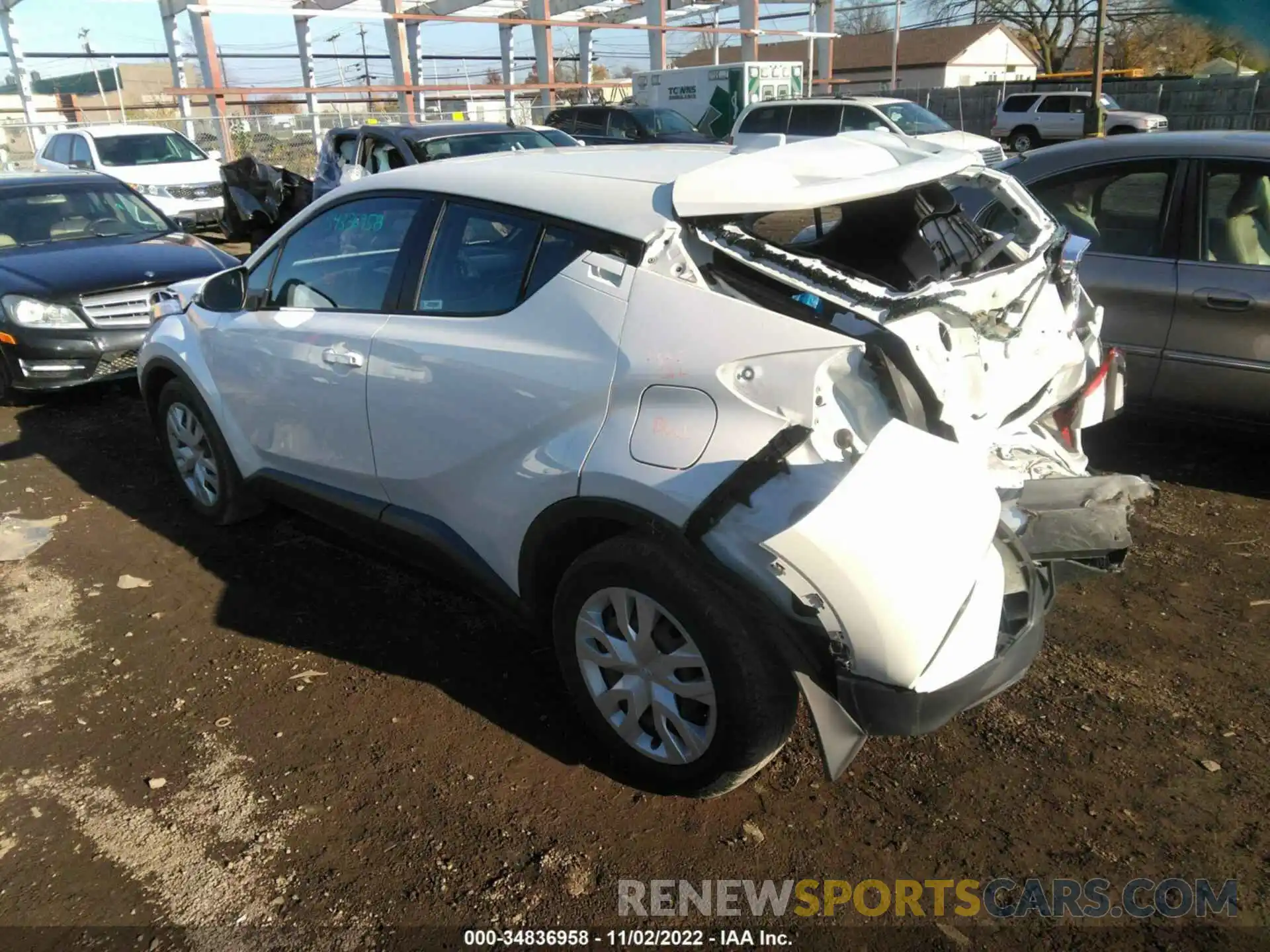 3 Photograph of a damaged car NMTKHMBX7KR095738 TOYOTA C-HR 2019