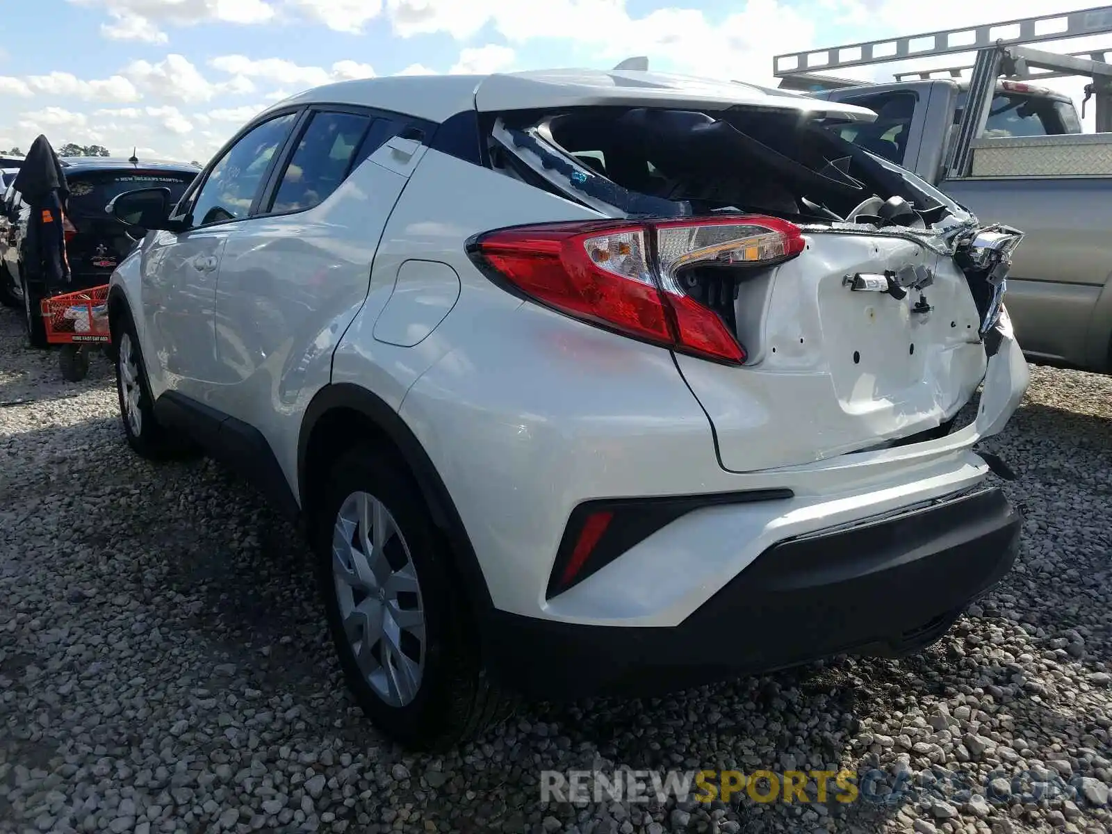 3 Photograph of a damaged car NMTKHMBX7KR096193 TOYOTA C-HR 2019