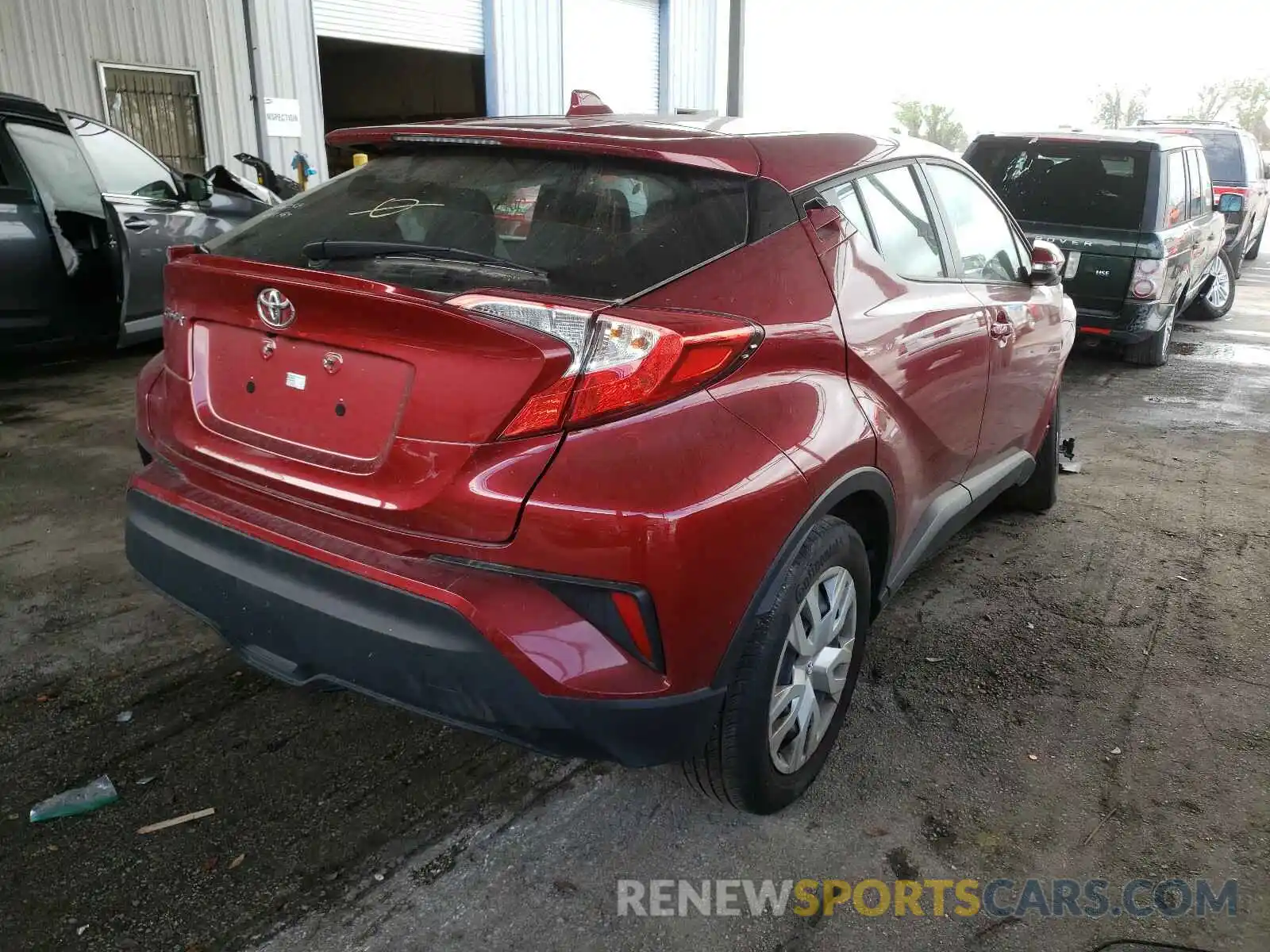 4 Photograph of a damaged car NMTKHMBX7KR096856 TOYOTA C-HR 2019