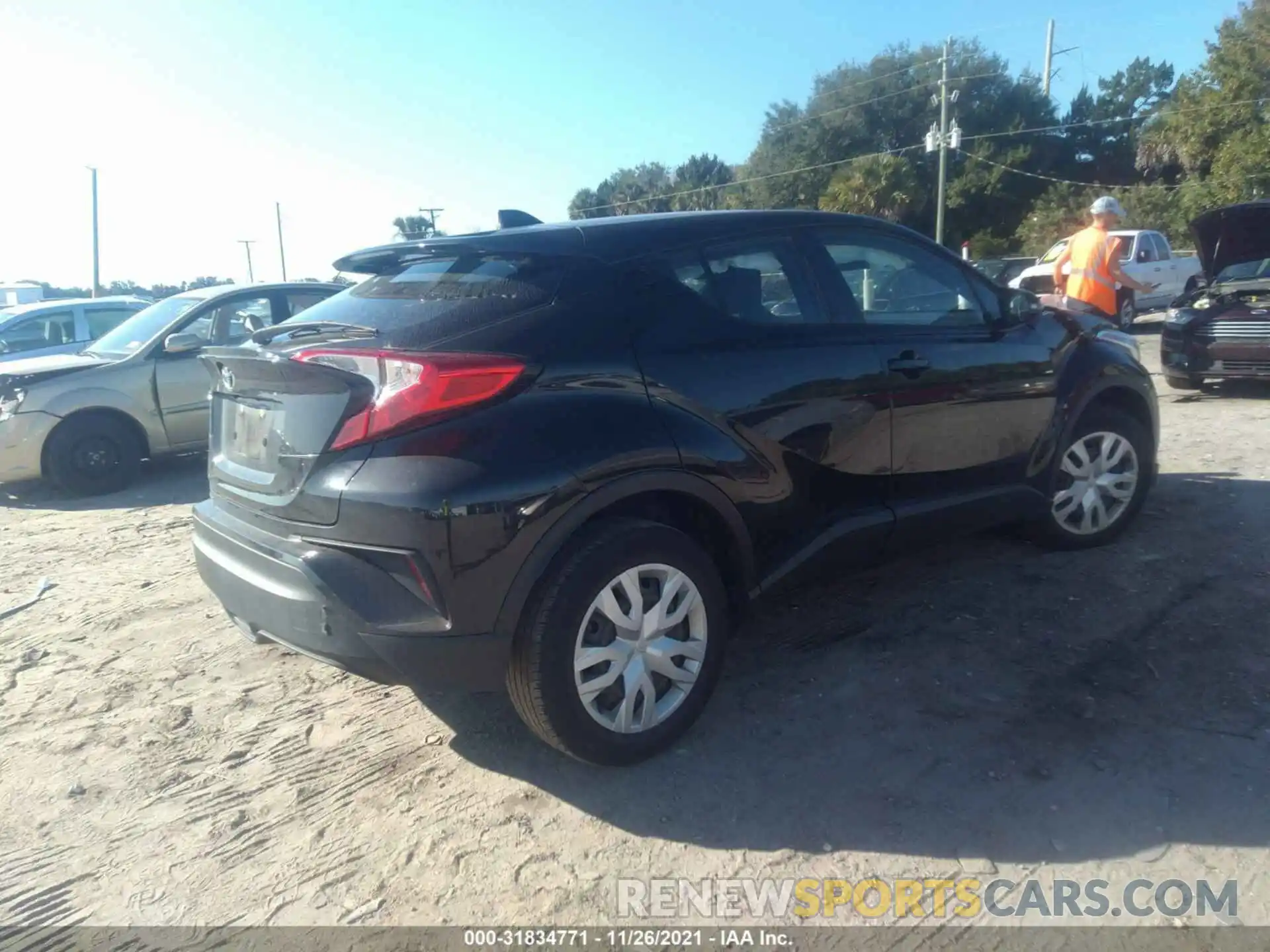 4 Photograph of a damaged car NMTKHMBX7KR097683 TOYOTA C-HR 2019