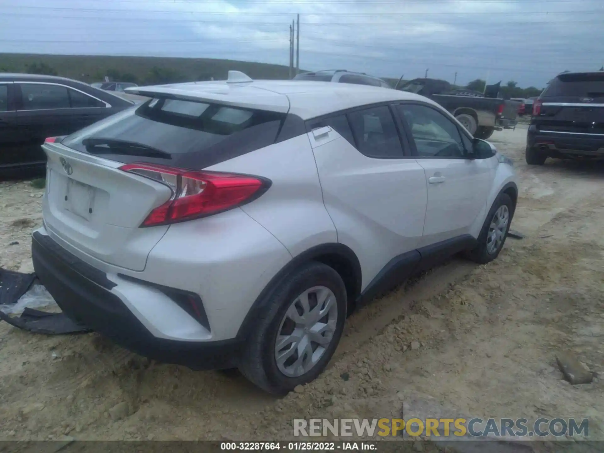 4 Photograph of a damaged car NMTKHMBX7KR098106 TOYOTA C-HR 2019