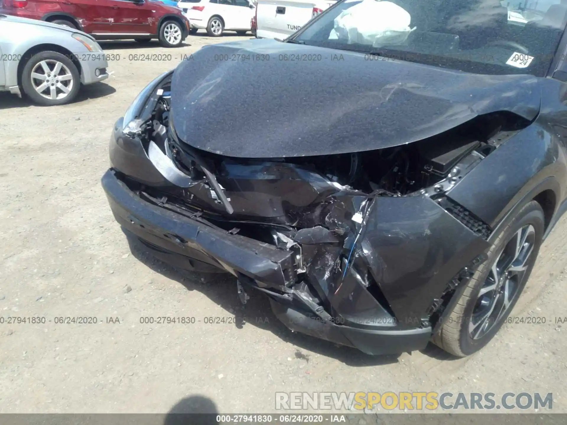 6 Photograph of a damaged car NMTKHMBX7KR099675 TOYOTA C-HR 2019