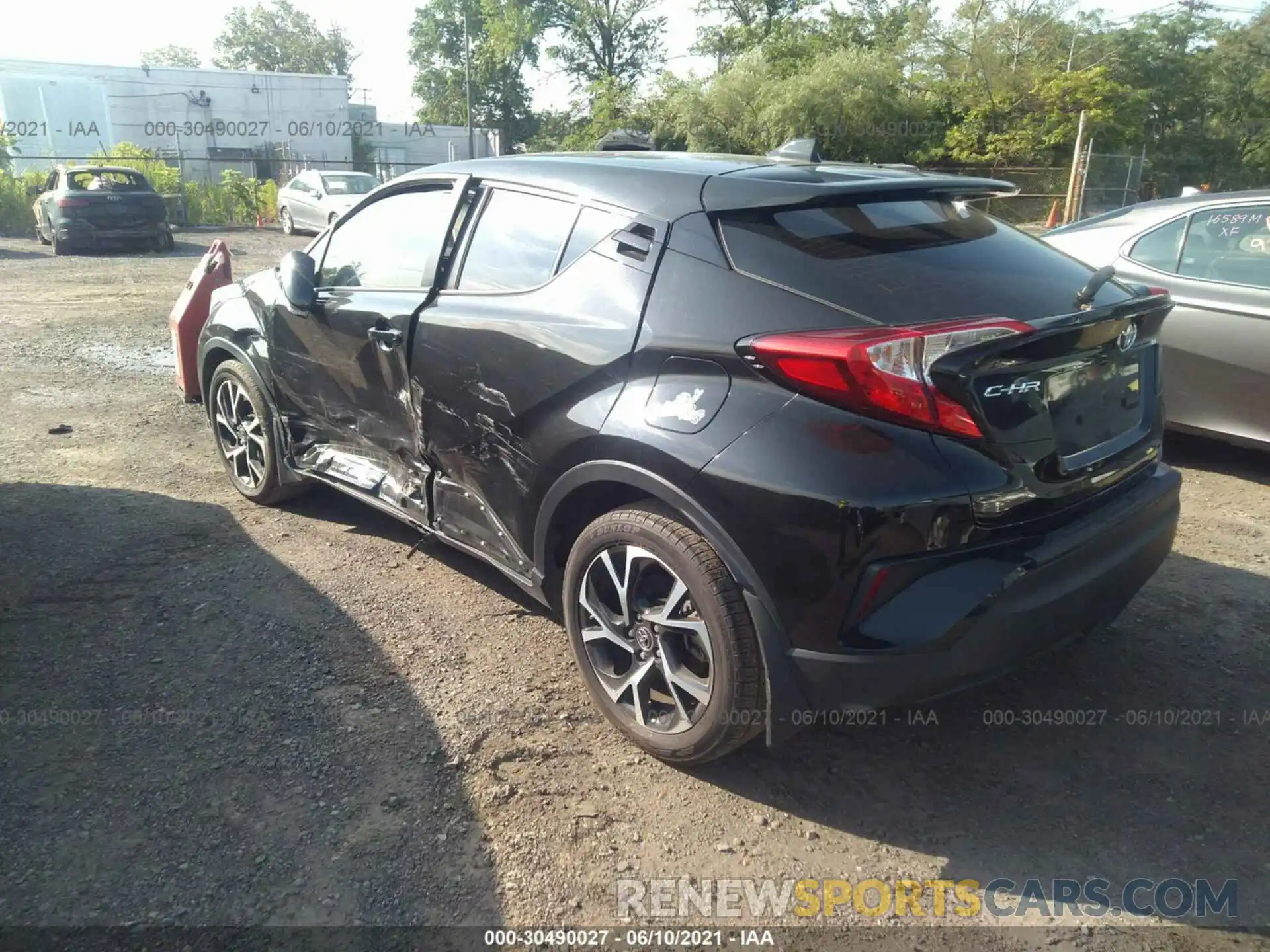 3 Photograph of a damaged car NMTKHMBX7KR099949 TOYOTA C-HR 2019