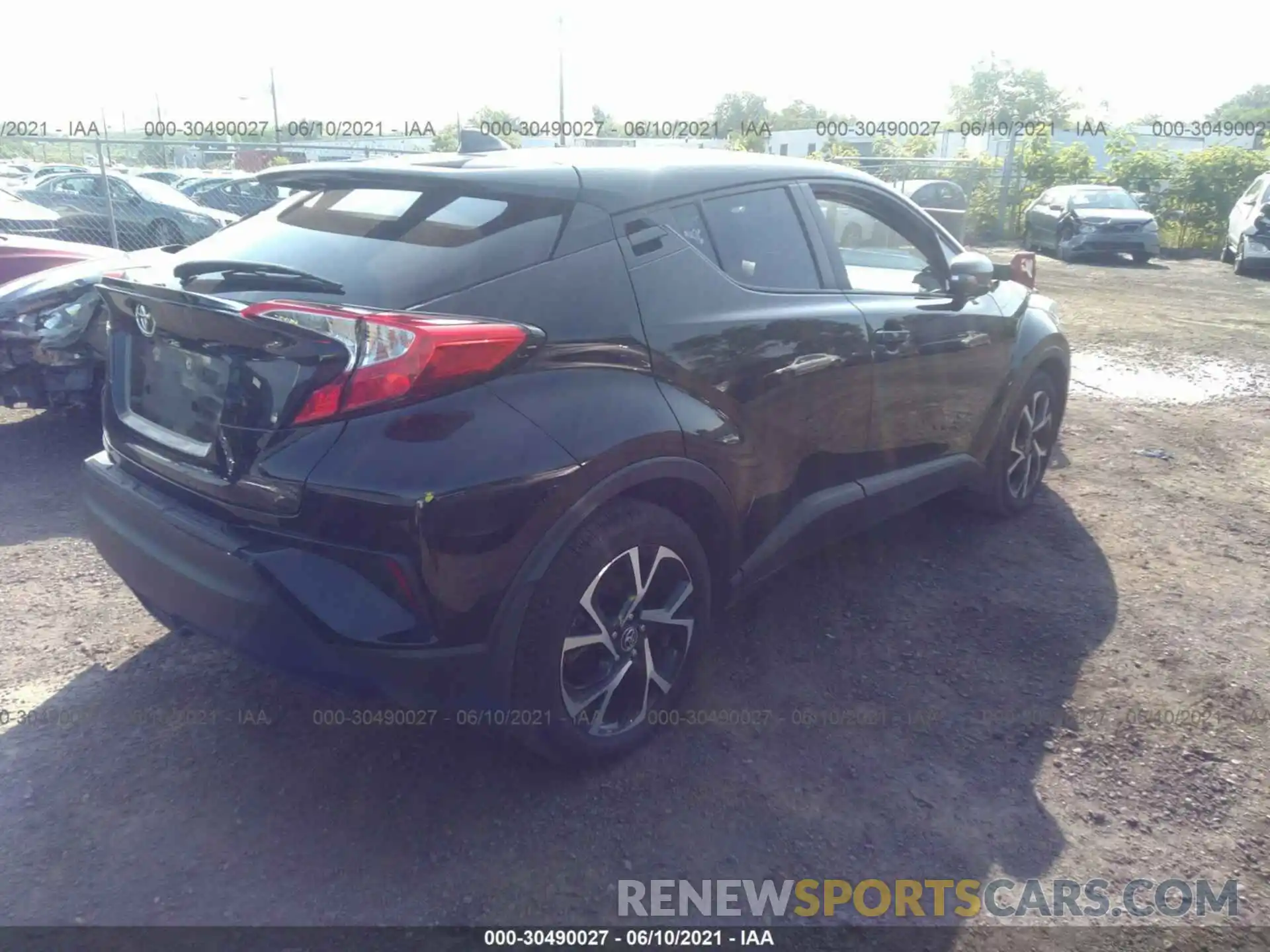 4 Photograph of a damaged car NMTKHMBX7KR099949 TOYOTA C-HR 2019