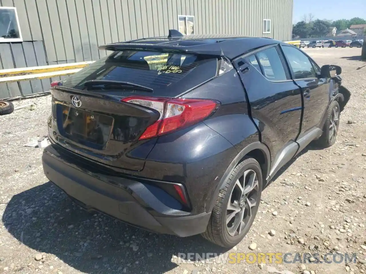 4 Photograph of a damaged car NMTKHMBX7KR100128 TOYOTA C-HR 2019